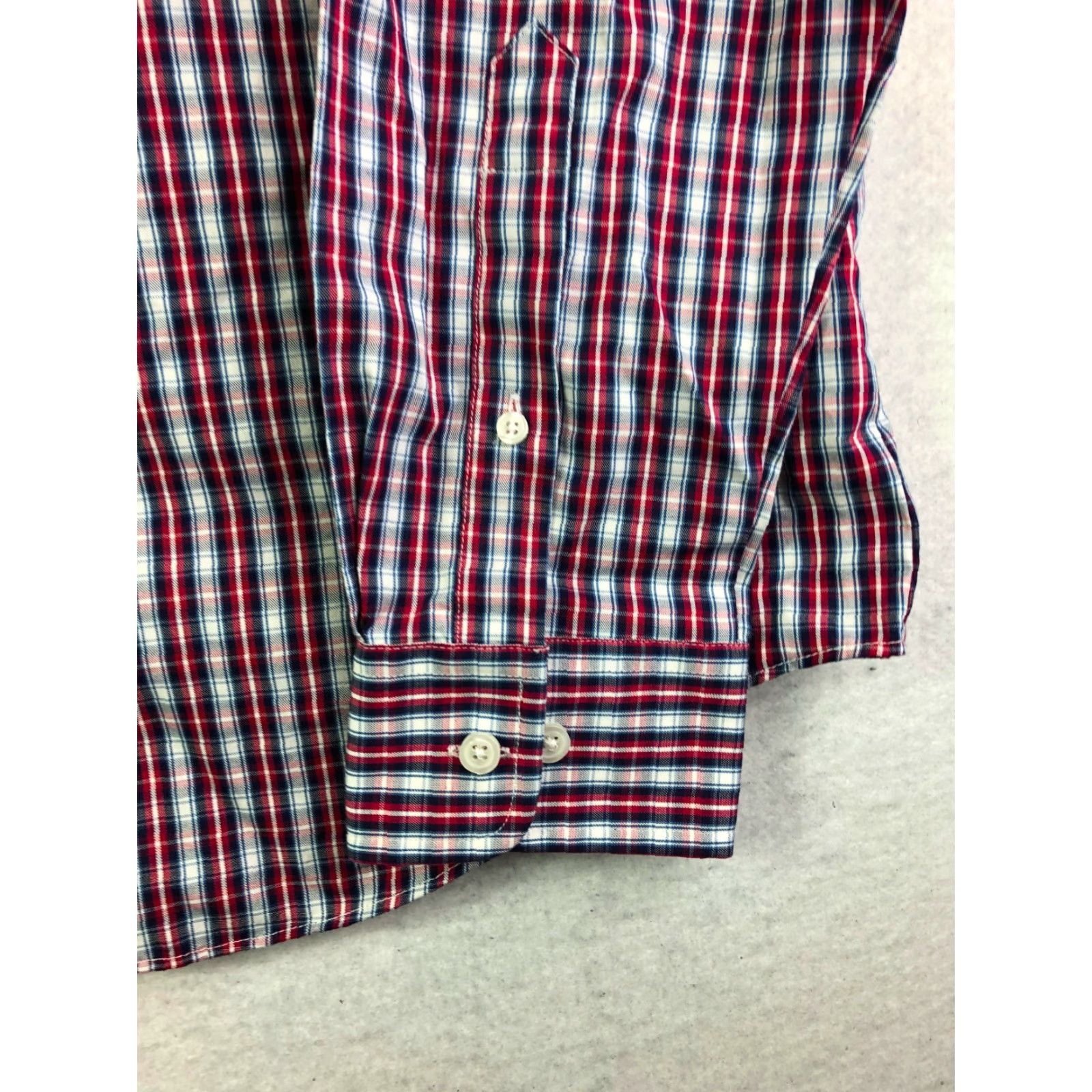 Croft & Barrow Croft & Barrow Easy Care Classic Fit Mens 16 34/35 Long Sleeve Plaid Shirt Size US L / EU 52-54 / 3 - 3 Thumbnail
