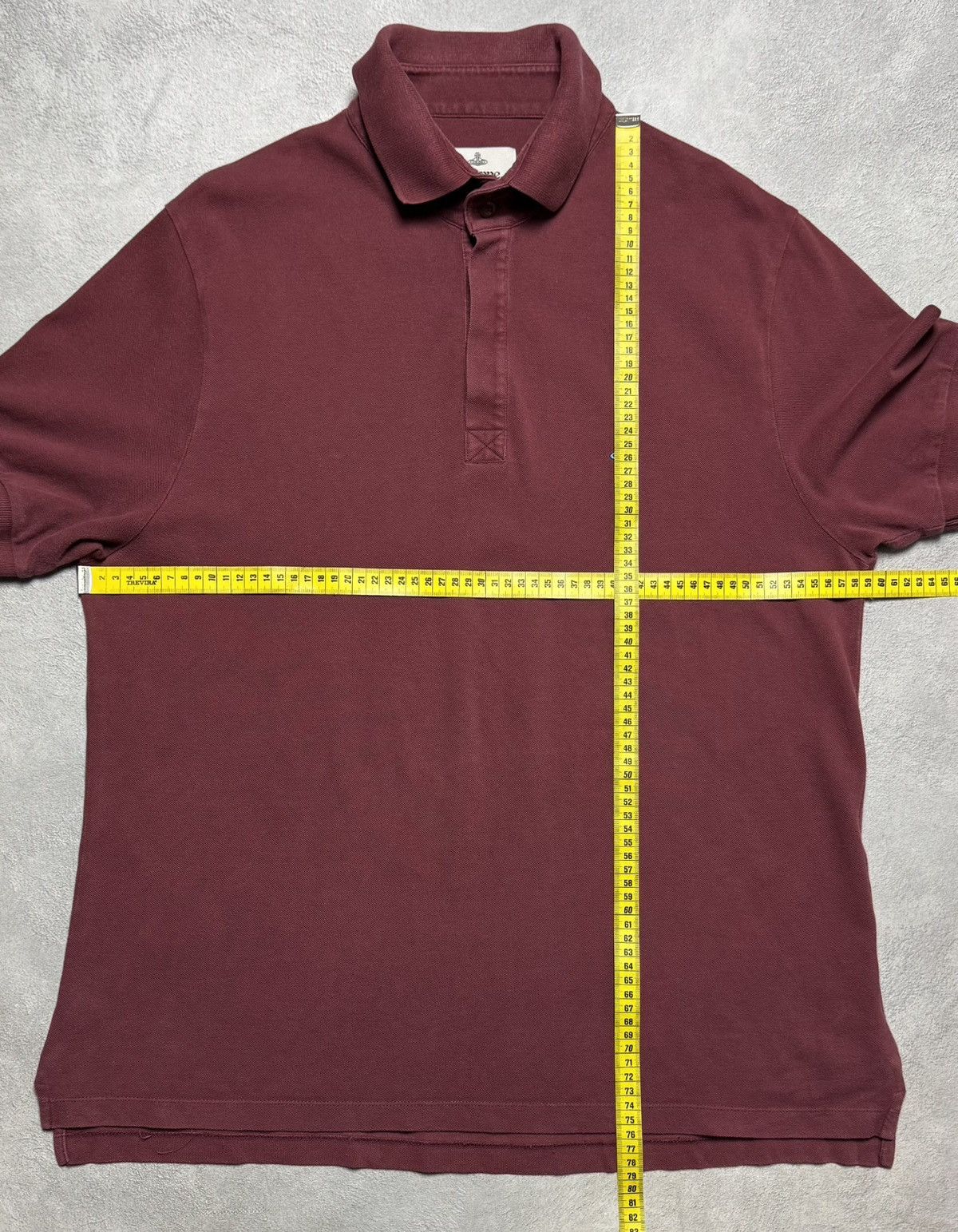 Vivienne Westwood Vivienne Westwood Small Logo Cotton Polo Shirt Size US XL / EU 56 / 4 - 15 Thumbnail