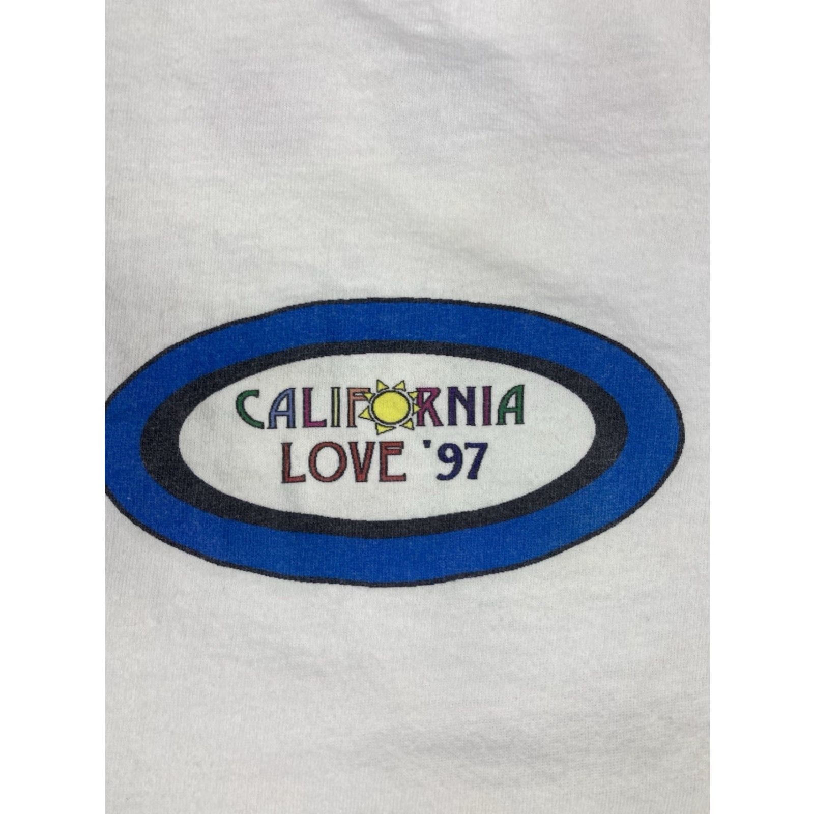 Delta VINTAGE California Love 97 Graphic T-shirt Men XL Class Of 1997 White 90s Size US XL / EU 56 / 4 - 2 Thumbnail