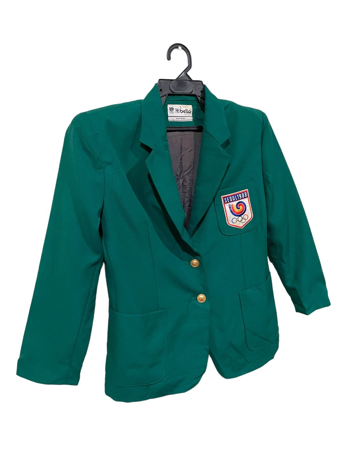 Sports Specialties Seoul 1988 Olympic Official Rare True Vintage Blazer Jacket Size 38S - 3 Thumbnail