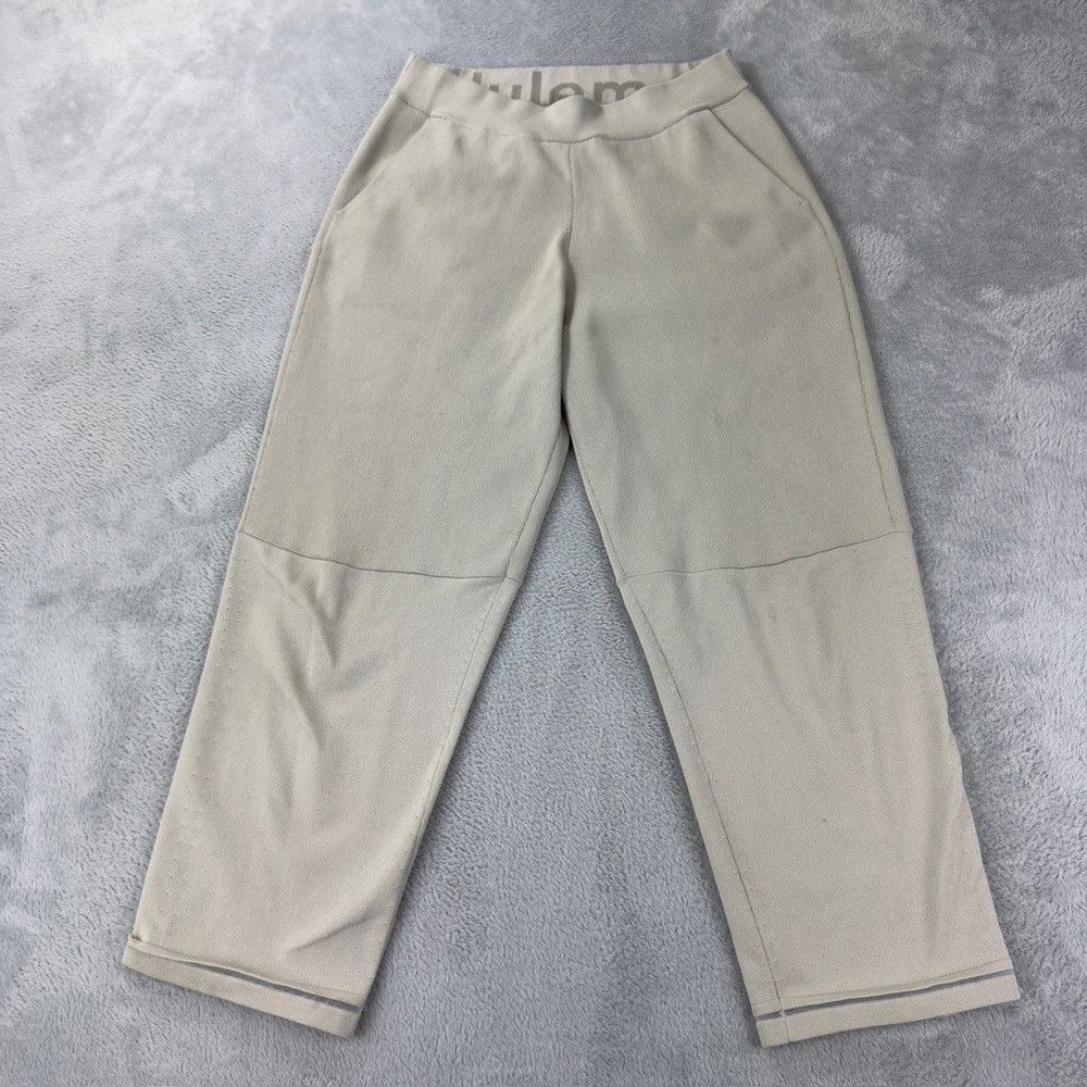 Lululemon Lululemon Relaxed-Fit High-Rise Knit Cropped Pants 24” Wome Size 26" / US 2 / IT 38 - 1 Thumbnail