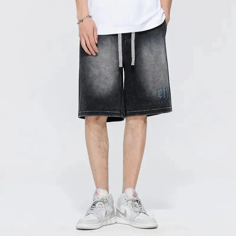 Japanese Brand Retro loose straight denim shorts Size US 32 / EU 48 - 3 Thumbnail
