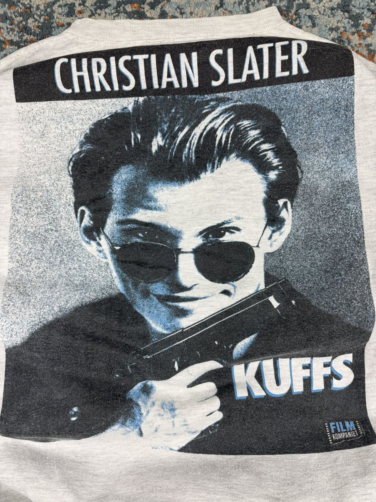 Vintage Rare Vintage 1992 Kuffs movie Christian Slater sweatshirt Size US XL / EU 56 / 4 - 7 Thumbnail