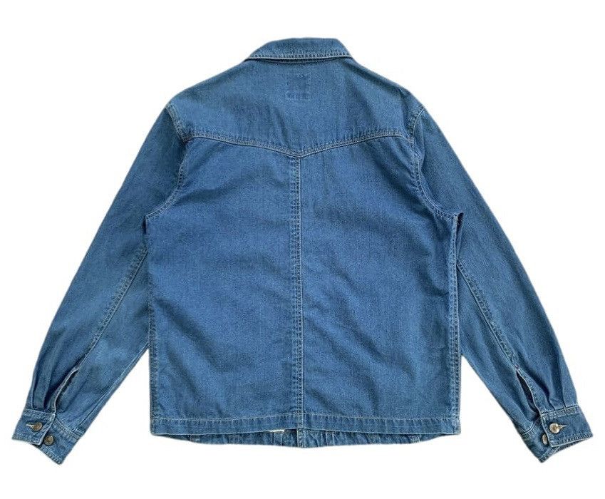 Japanese Brand GS G-Stage Jeans Pleated Centre Style Jacket Size US M / EU 48-50 / 2 - 2 Thumbnail