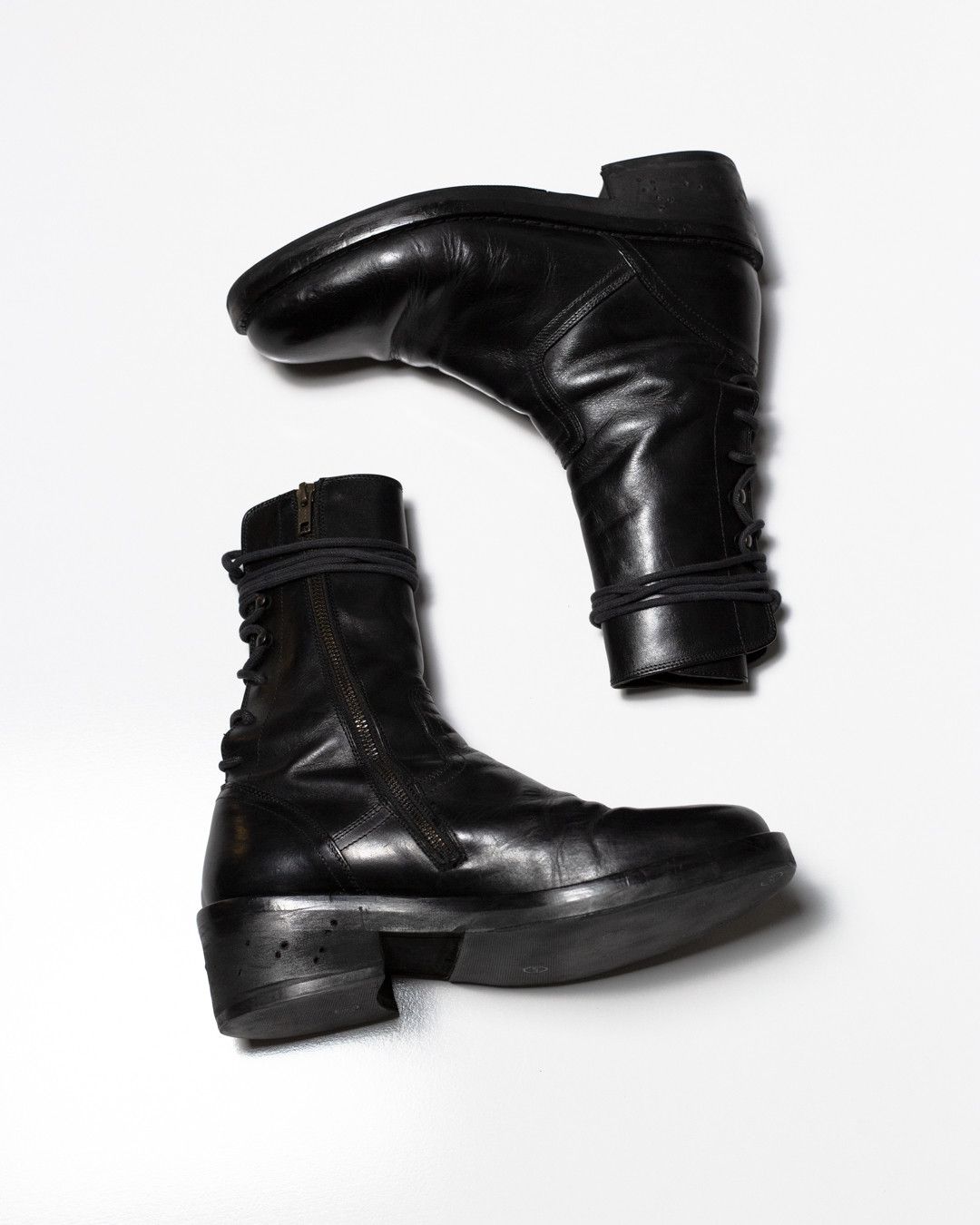 Ann Demeulemeester HENRICA BACKLACE BOOT Size US 7.5 / EU 40-41 - 8 Thumbnail