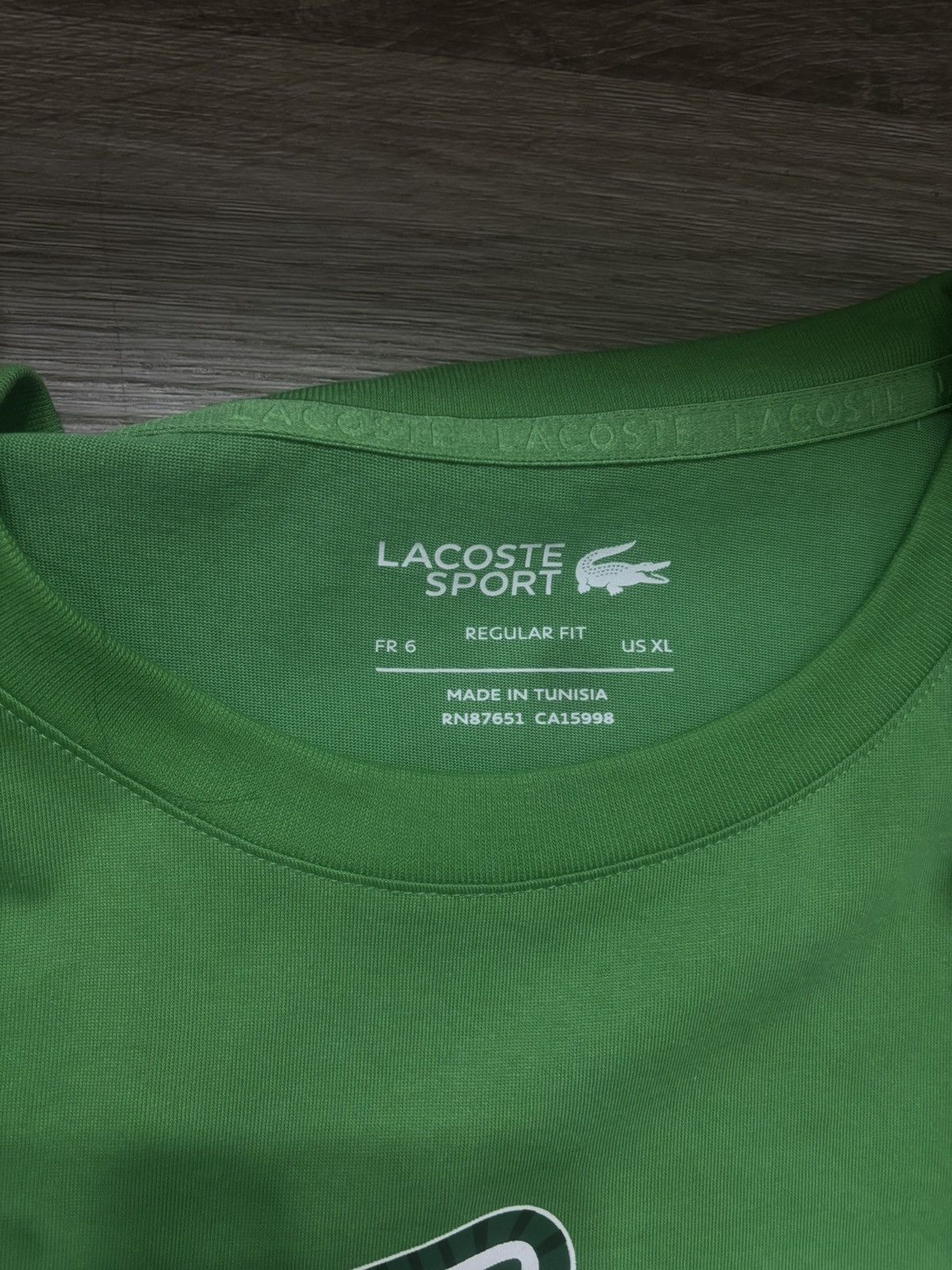 Lacoste Locoste tee brand new Size US XL / EU 56 / 4 - 3 Thumbnail