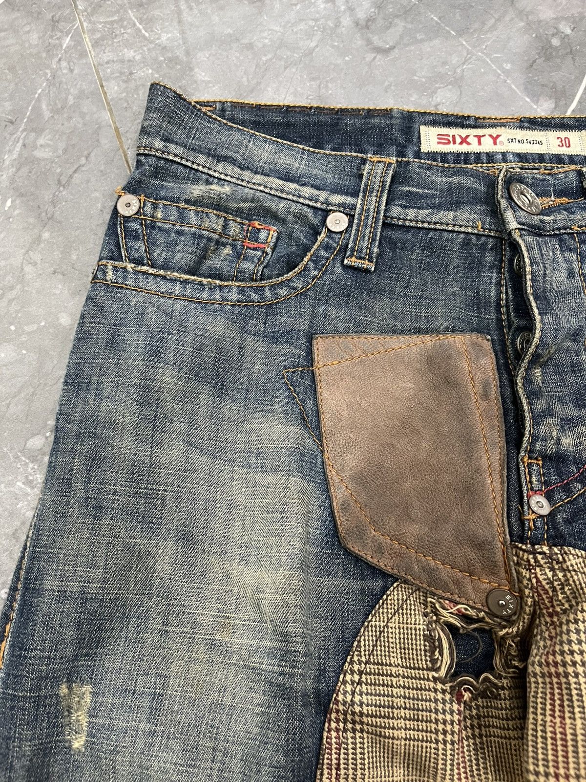 Hysteric Glamour SIXTY PATCHWORK KAPITAL Size US 31 - 7 Thumbnail