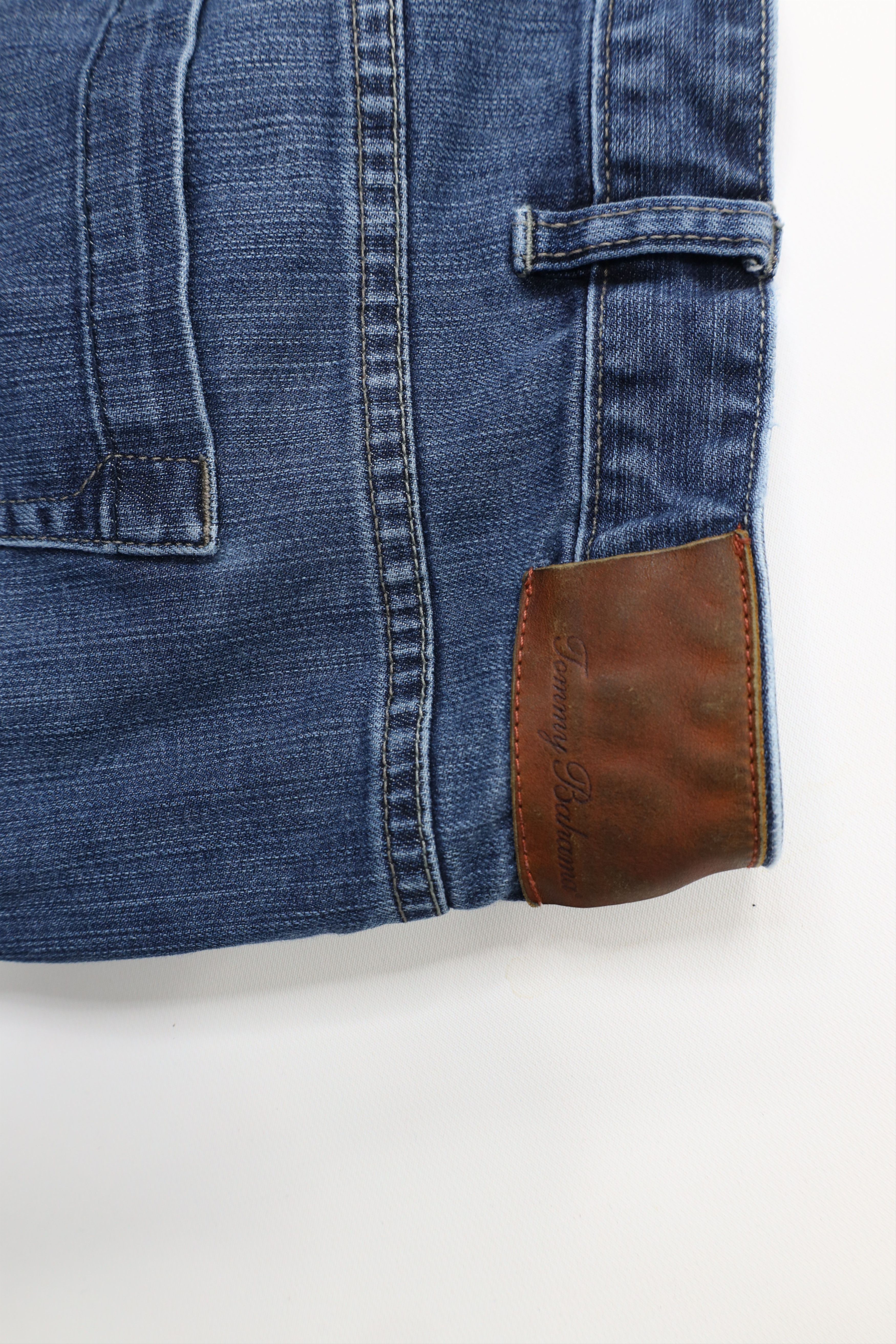 Tommy Bahama × Vintage Vintage Tommy Bahama Wide Leg Denim Jeans Stretch Cotton Size US 44 / EU 60 - 14 Thumbnail