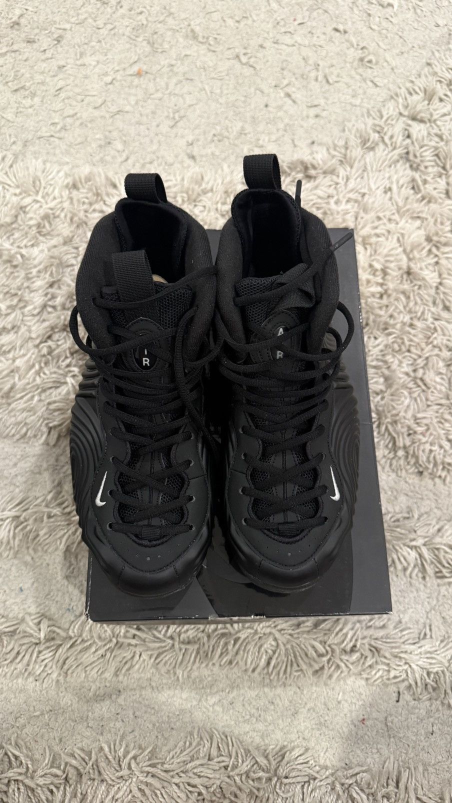 Comme des Garcons × Nike NIKE FOAMPOSITE X COMME DES GARCONS black 9.5 Size US 9.5 / EU 42-43 - 2 Thumbnail