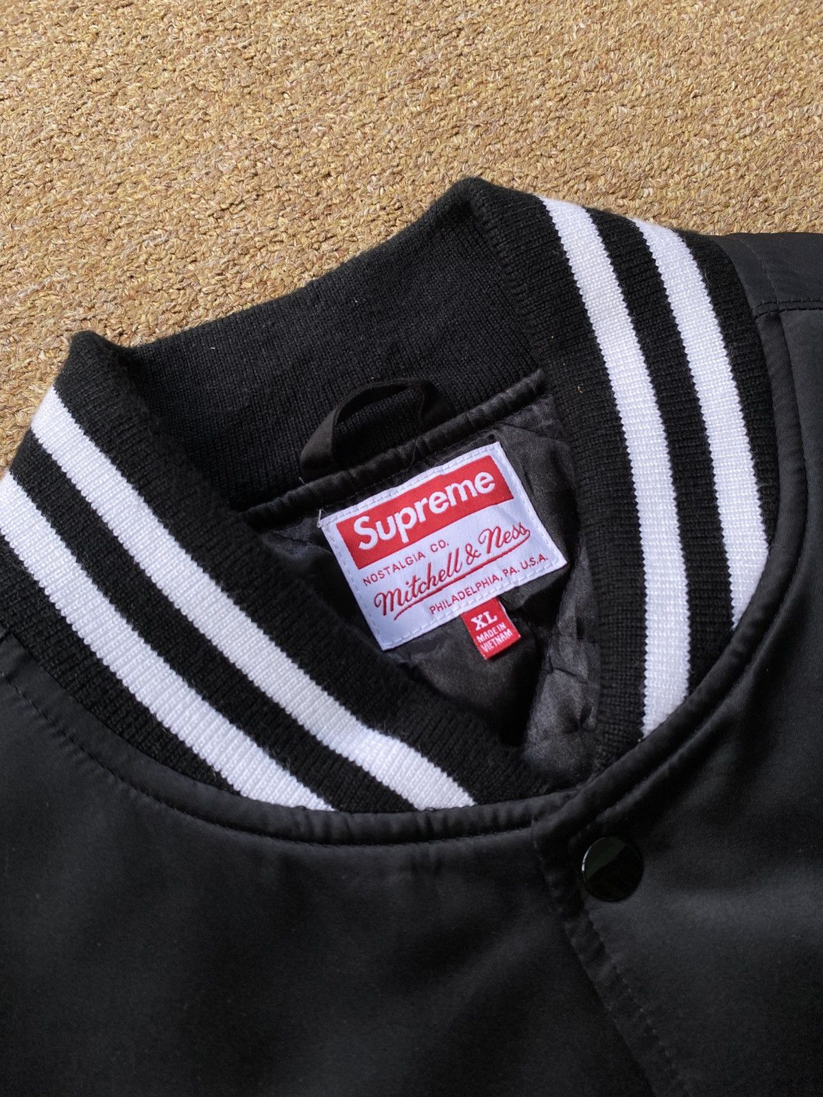 Mitchell & Ness × Supreme SUPREME MITCHELL & NESS VARSITY SIZE XL Size US XL / EU 56 / 4 - 5 Thumbnail
