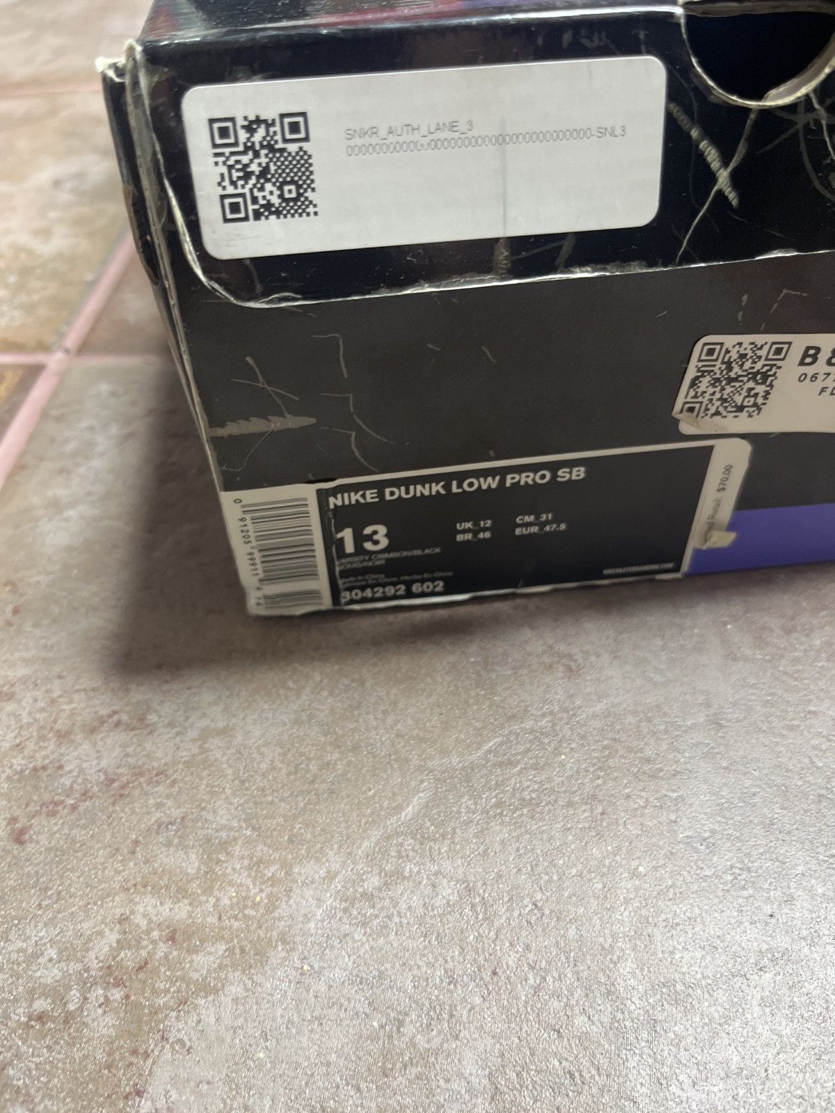 Nike SB MILLIE VANILLIE SB DUNK LOW Size US 13 / EU 46 - 7 Thumbnail