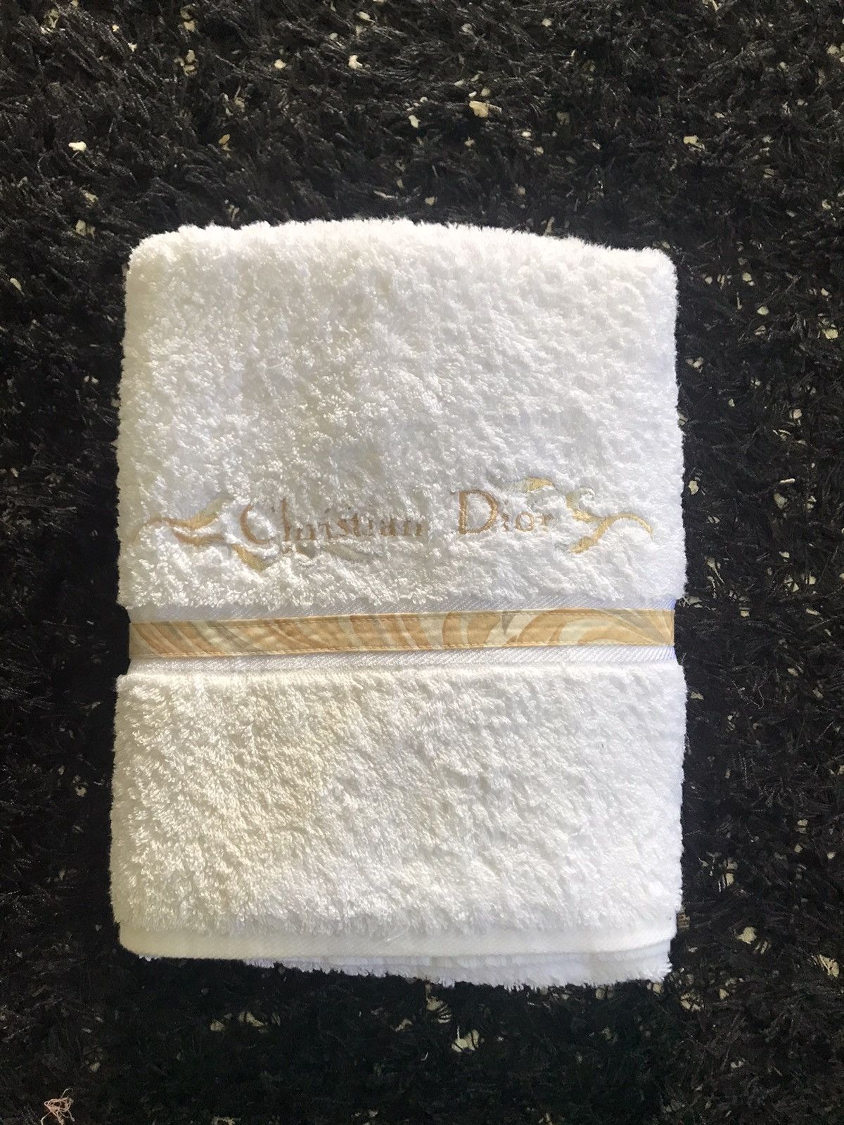 Christian Dior Monsieur Luxery Christian Dior bath towel Size ONE SIZE - 1 Thumbnail