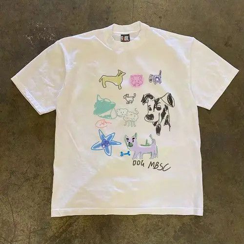 Japanese Brand Street Short Sleeve T-Shirt White Loose Printed Graphic Size US M / EU 48-50 / 2 - 1 Thumbnail