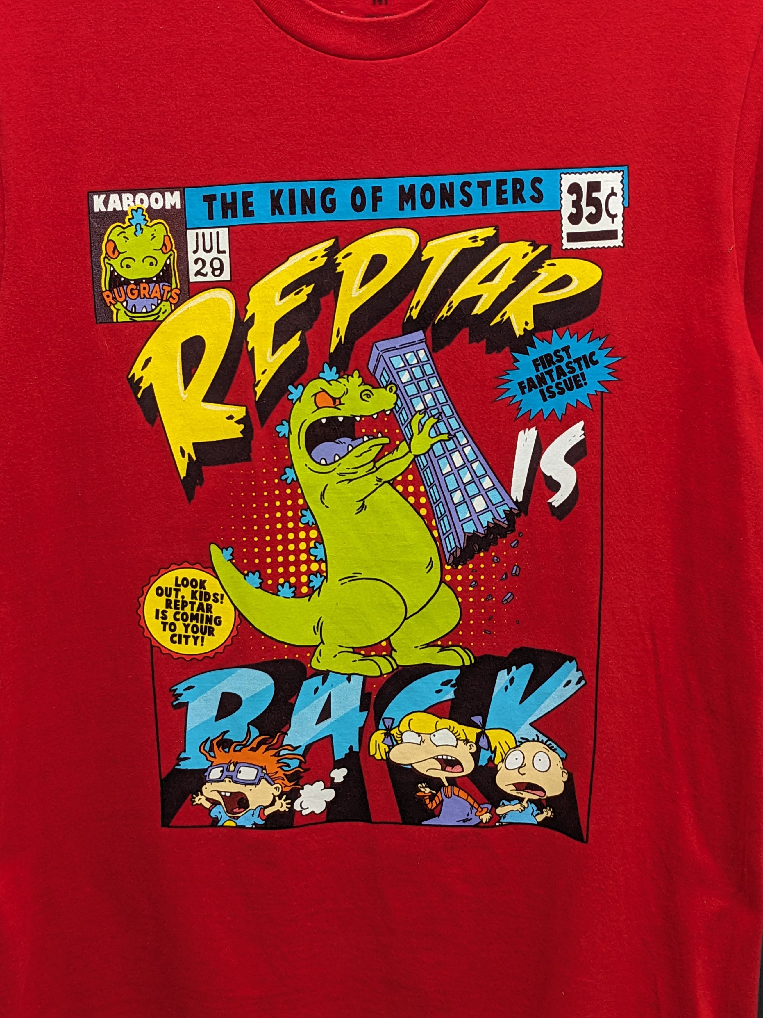 Anime NICKELODEON ANIME REPTAR BACK TSHIRT Size US M / EU 48-50 / 2 - 3 Thumbnail
