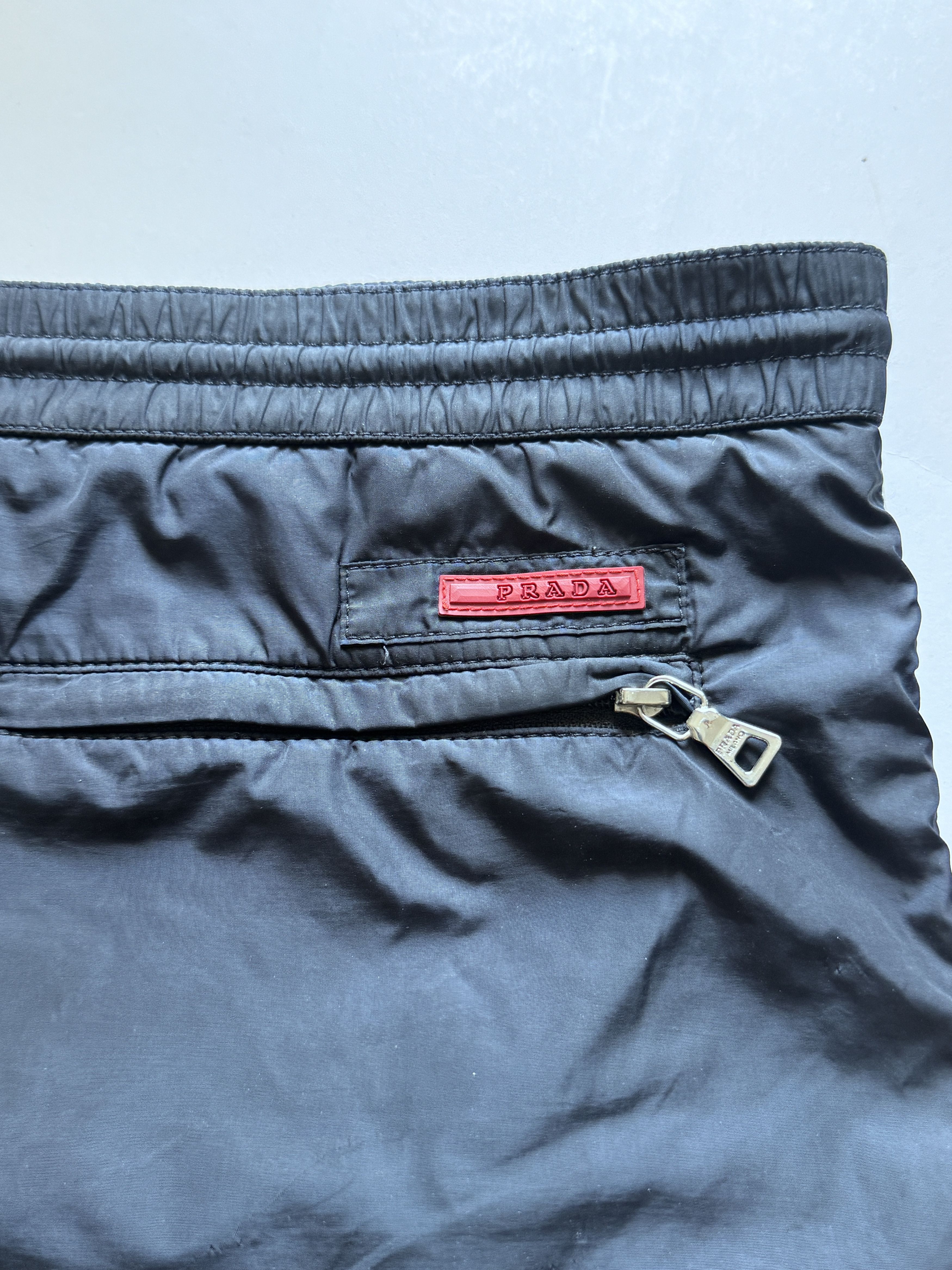 Prada Prada Swim Trunks Shorts Dark Blue IT 50 - L Size US 34 / EU 50 - 4 Thumbnail