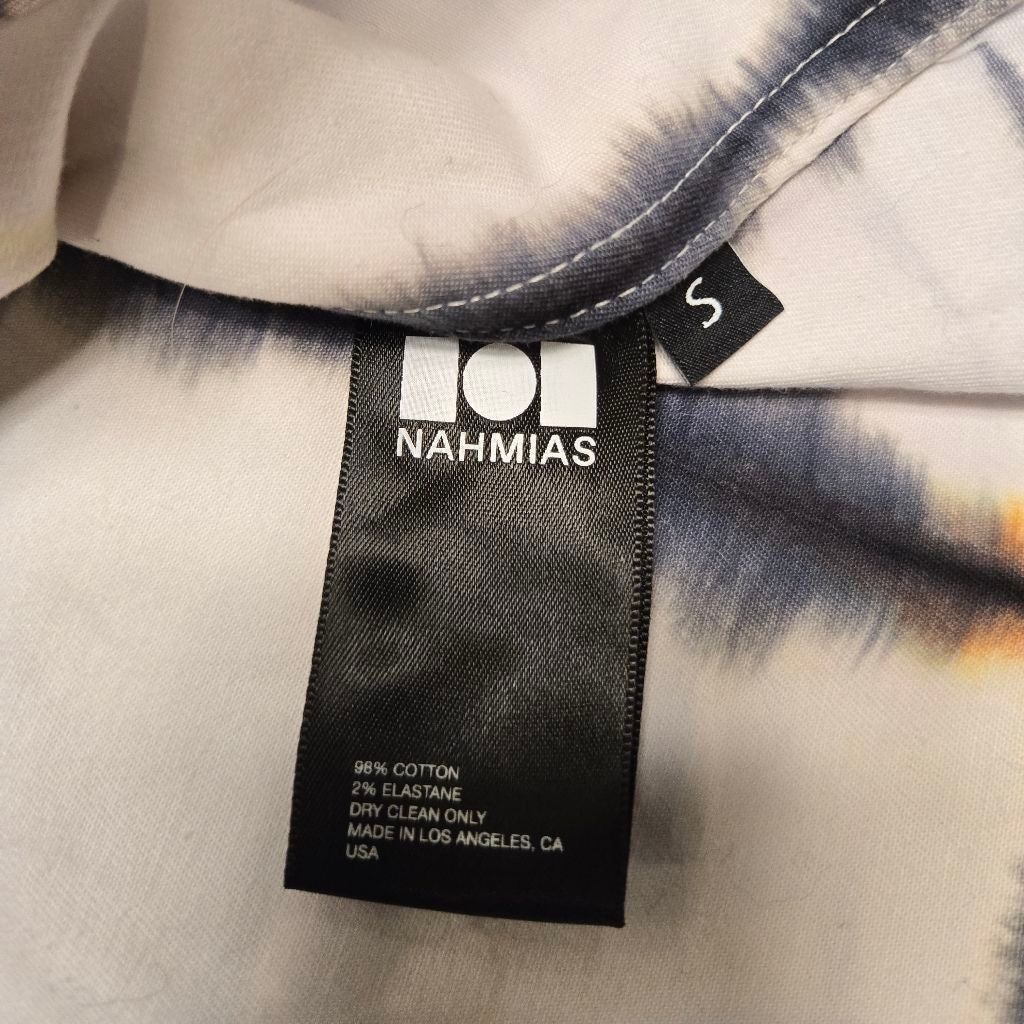 Nahmias Nahmias Tye Dye Button Up Size S NWT Size US S / EU 44-46 / 1 - 3 Thumbnail