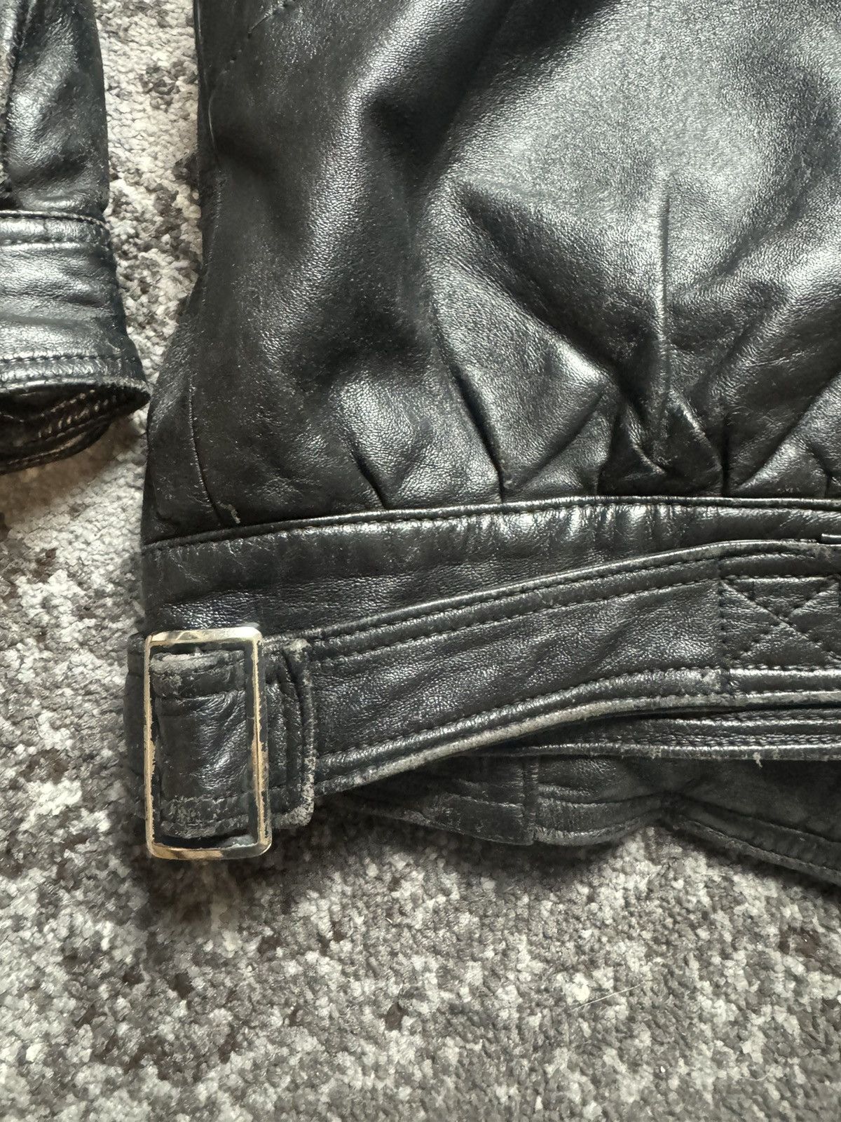 Japanese Brand × Vintage Vintage Y2K Leather Carti Style Opium Aviator Bomber Jacket Size US XL / EU 56 / 4 - 8 Thumbnail