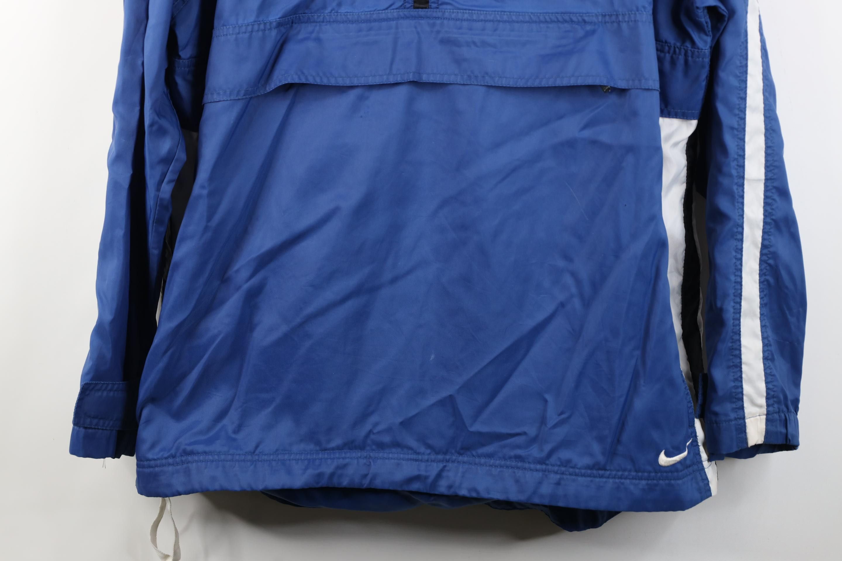 Nike Vintage 90s Nike Scott Mini Swoosh Anorak Windbreaker Jacket Size US L / EU 52-54 / 3 - 3 Thumbnail