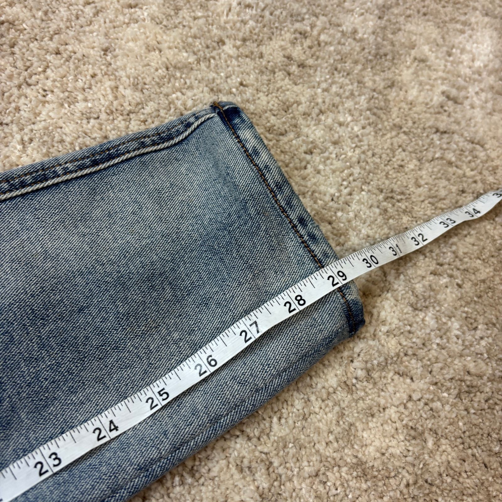 Ksubi Ksubi Van Winkle Dynamite 098 Denim Distressed Jeans 34x29 Size US 34 / EU 50 - 7 Thumbnail