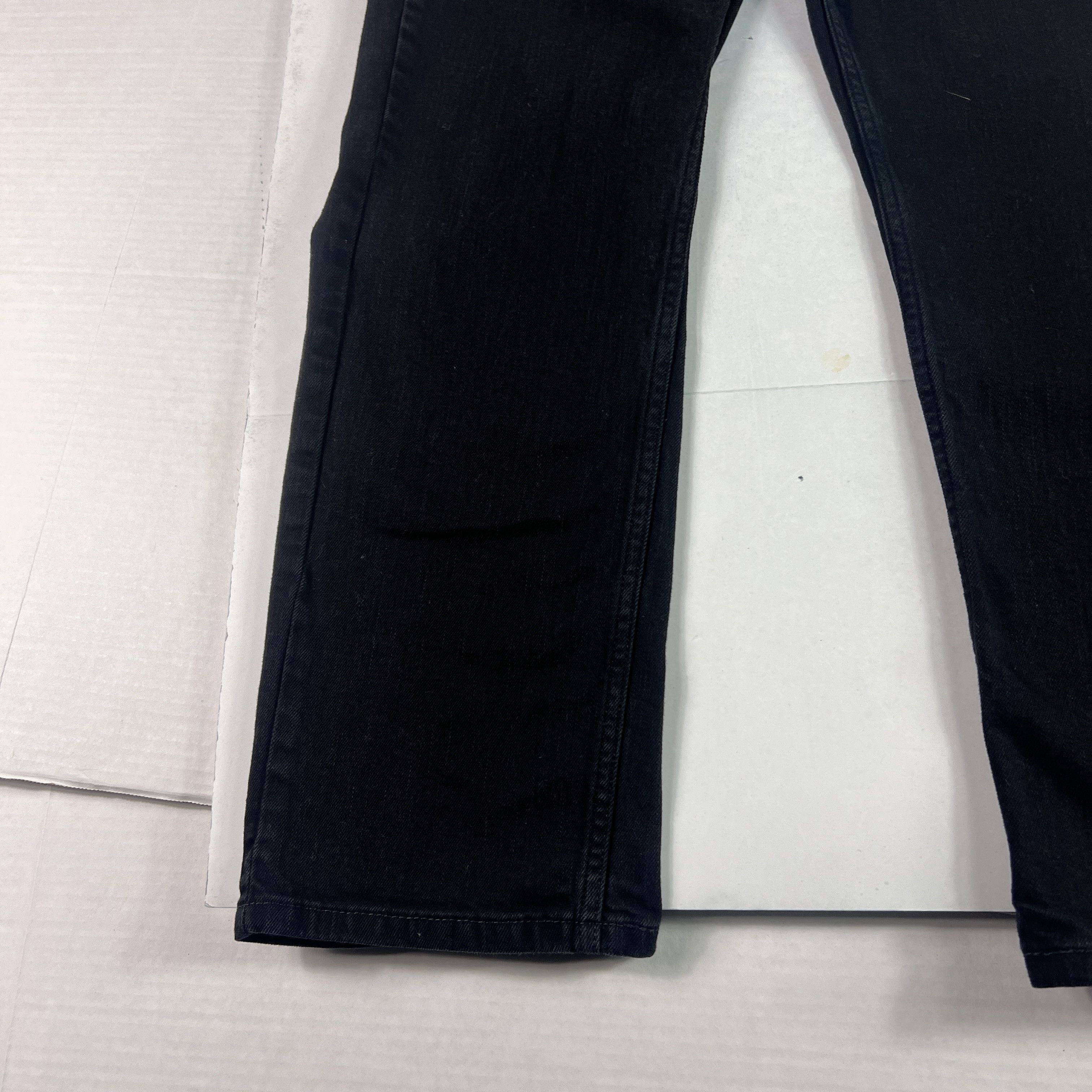 Levi's Levi's Jeans 559 Relaxed Straight Black Faded Stretch Denim Size US 33 - 6 Thumbnail