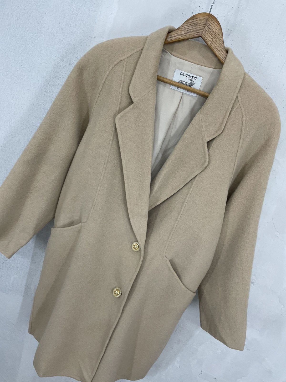 Autumn Cashmere Long Coat Trench Cashmere Vintage Italian Coat Size US M / EU 48-50 / 2 - 4 Thumbnail