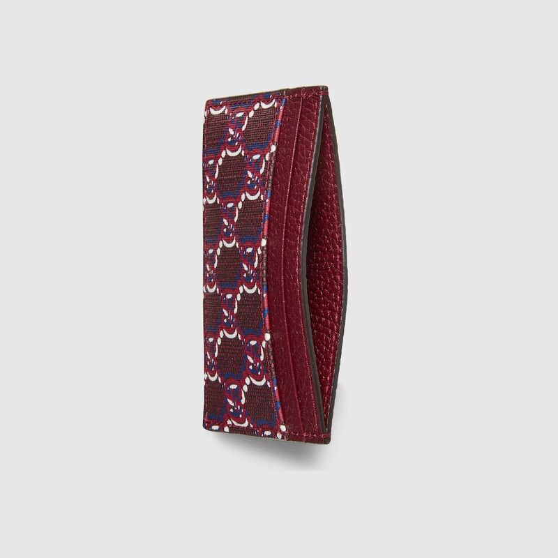 Gucci oc11z526 Size: OS / Card Case With GG Shadow in Multicolor Size ONE SIZE - 2 Thumbnail