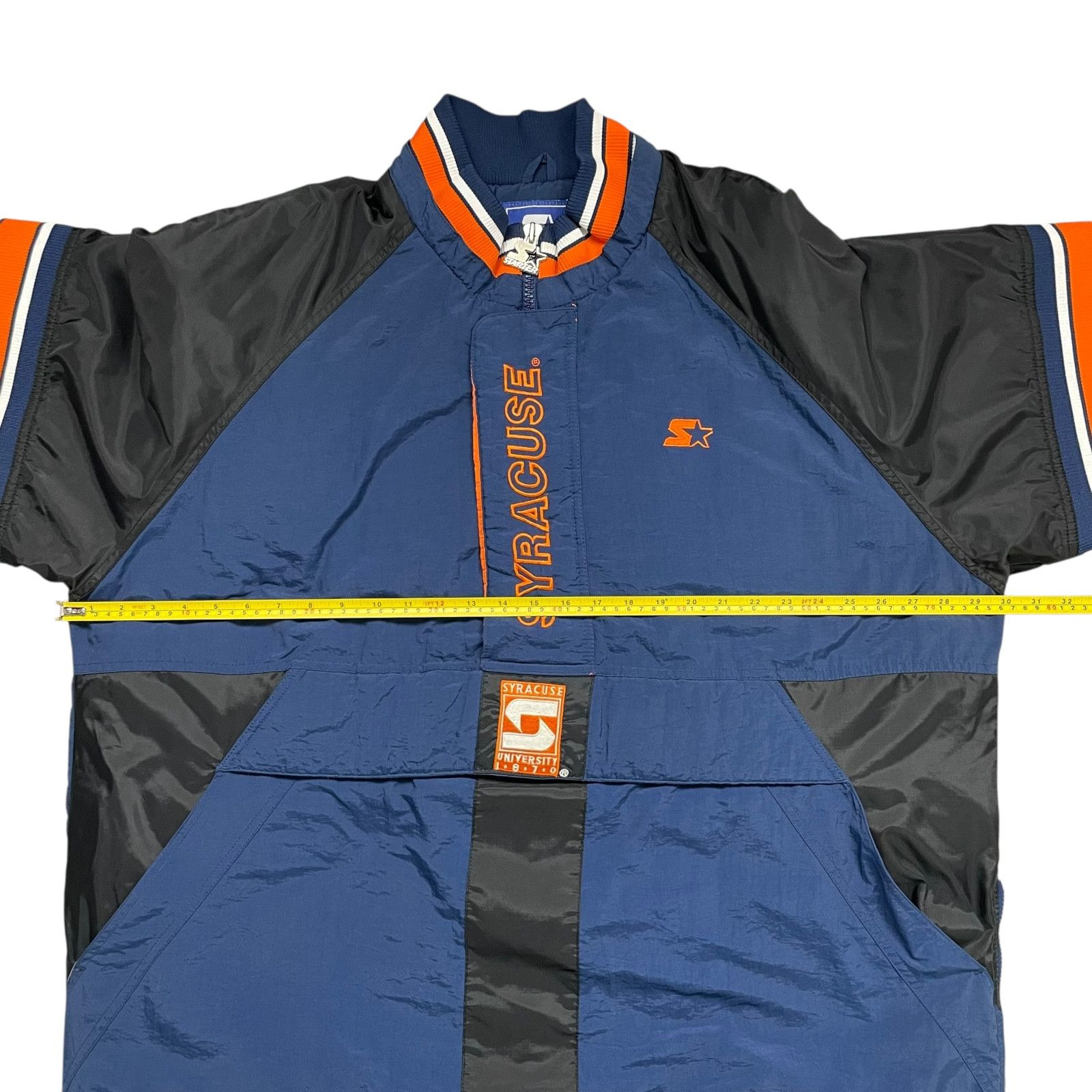 NCAA VTG 90s SYRACUSE ORANGE UNIVERSITY STARTER PUFFER JACKET Size US XXL / EU 58 / 5 - 10 Thumbnail