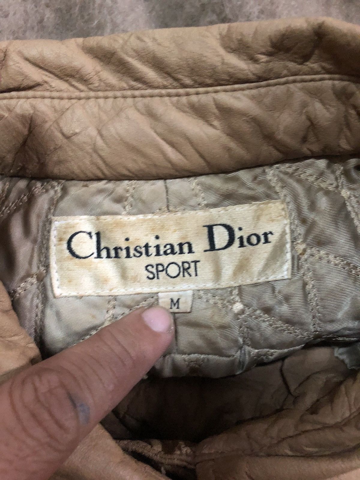 Christian Dior Monsieur × Vintage Rare !! Vintage Christian Dior Mohair Jacket Size M / US 6-8 / IT 42-44 - 3 Thumbnail