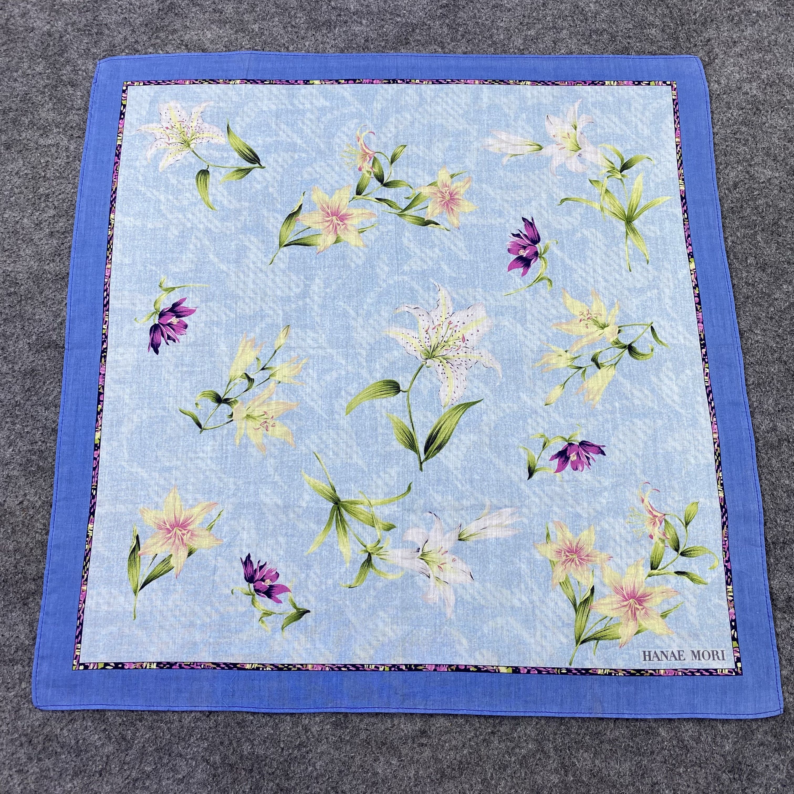 Hanae Mori Hanae Mori Handkerchief / Bandana / Neckerchief-B1137 Size ONE SIZE - 3 Thumbnail