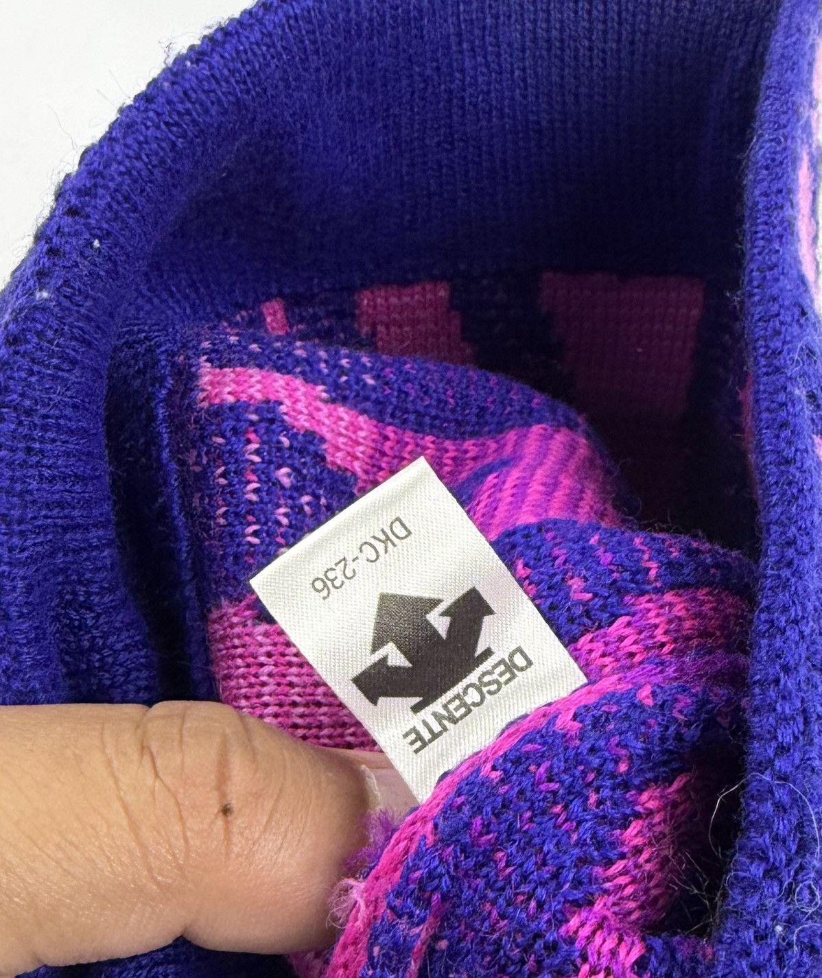 Descente descente multicolor beanie hat tc43 Size ONE SIZE - 4 Thumbnail