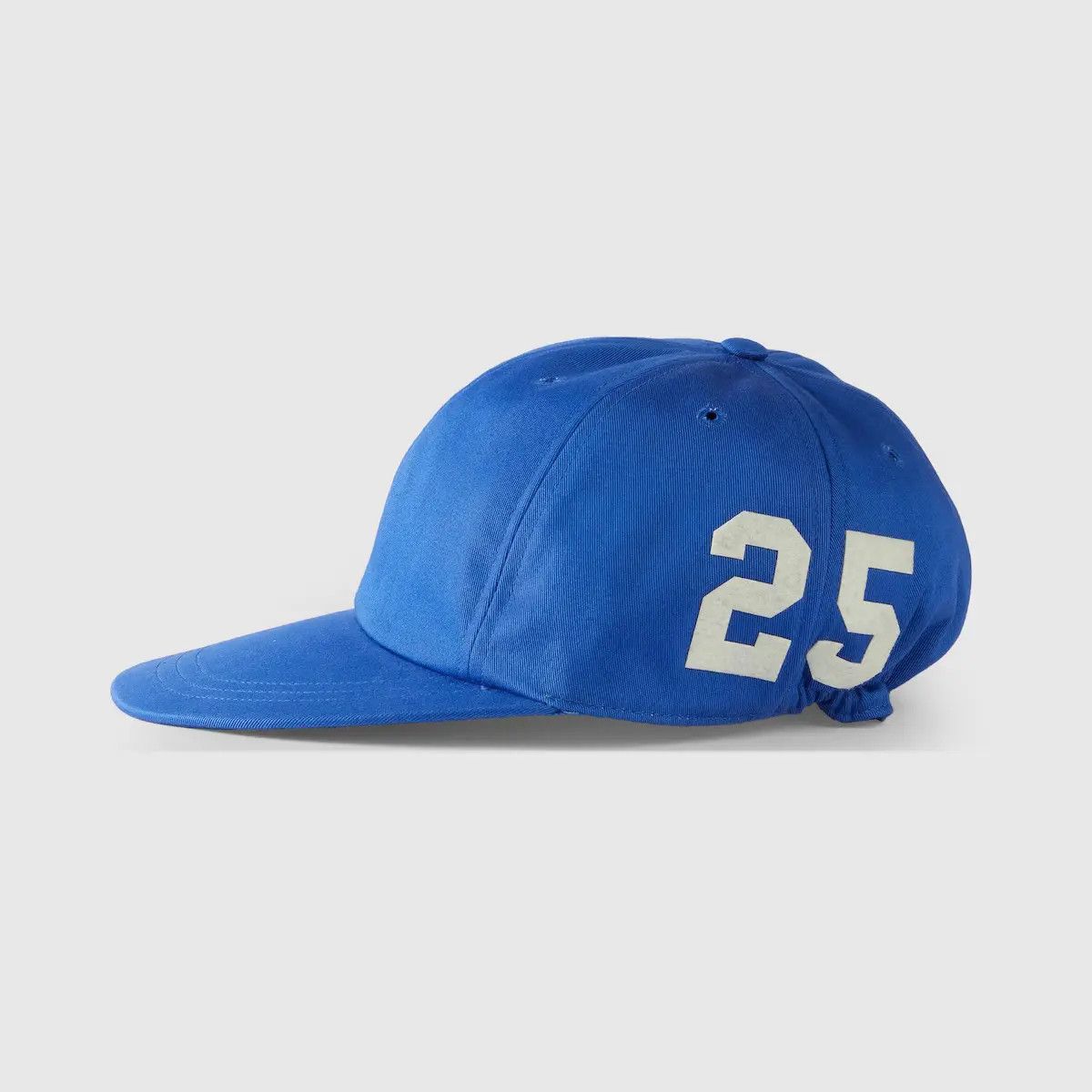Gucci GUCCI 25 blue monogram dad cotton baseball cap Medium Size ONE SIZE - 3 Thumbnail