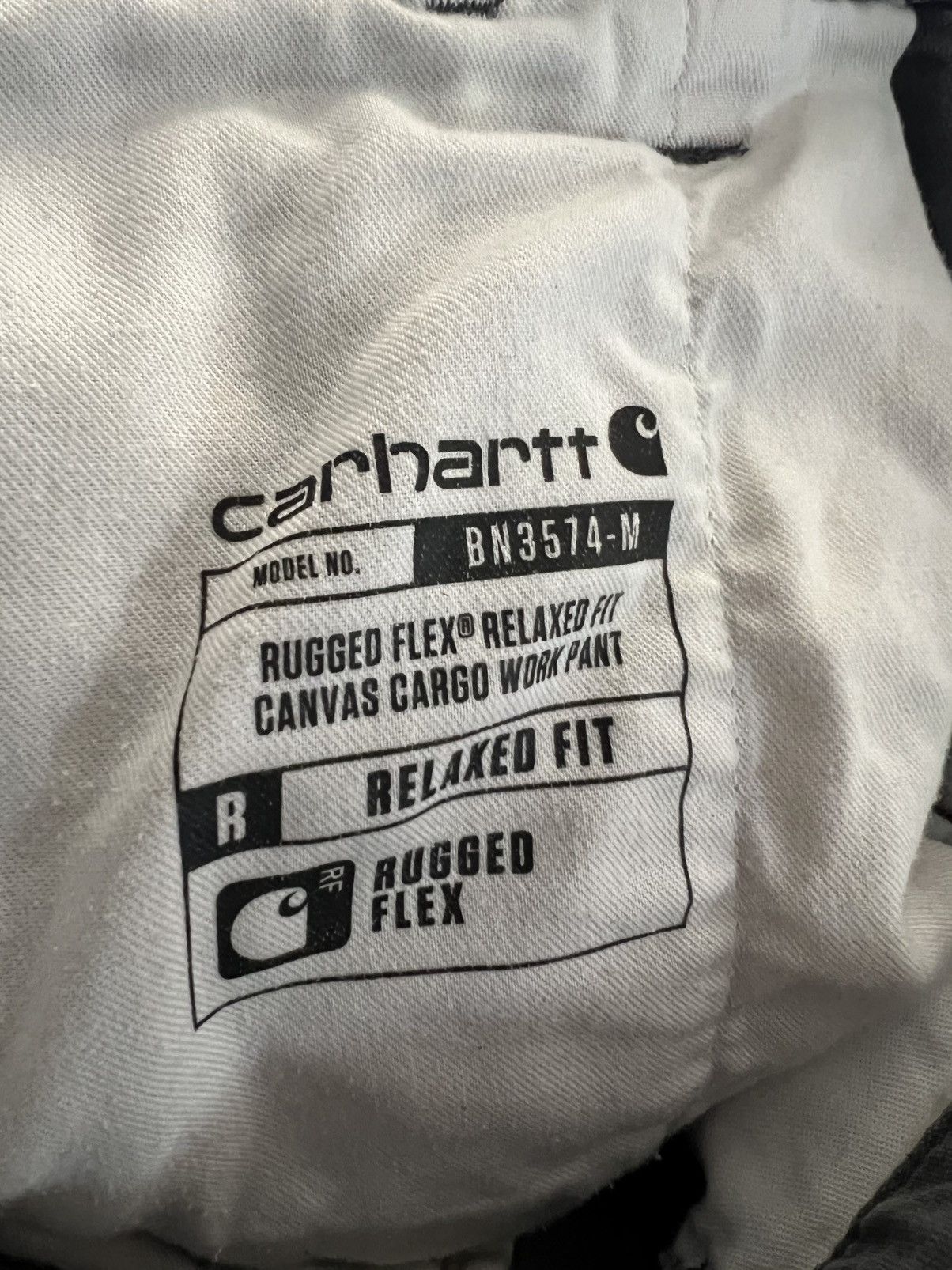Carhartt Vintage Carhartt Cargo Washed Grey Relaxed Fit 36x34 Size US 36 / EU 52 - 5 Thumbnail
