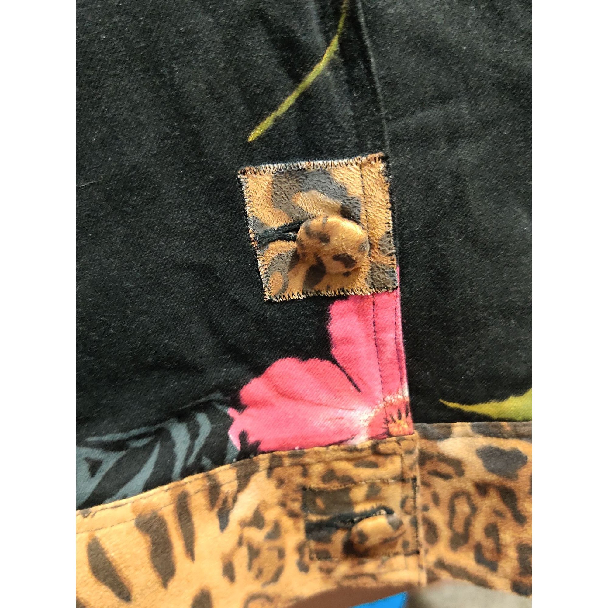Vintage Great Cavalier XL Womens Blazer Vintage Floral Leopard Print Size XL / US 12-14 / IT 48-50 - 4 Thumbnail