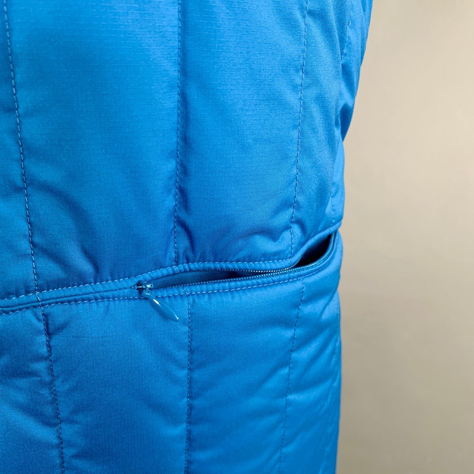 Levi's LEVI STRAUSS Size M Blue Quilted Polyester Vest Size US M / EU 48-50 / 2 - 2 Thumbnail