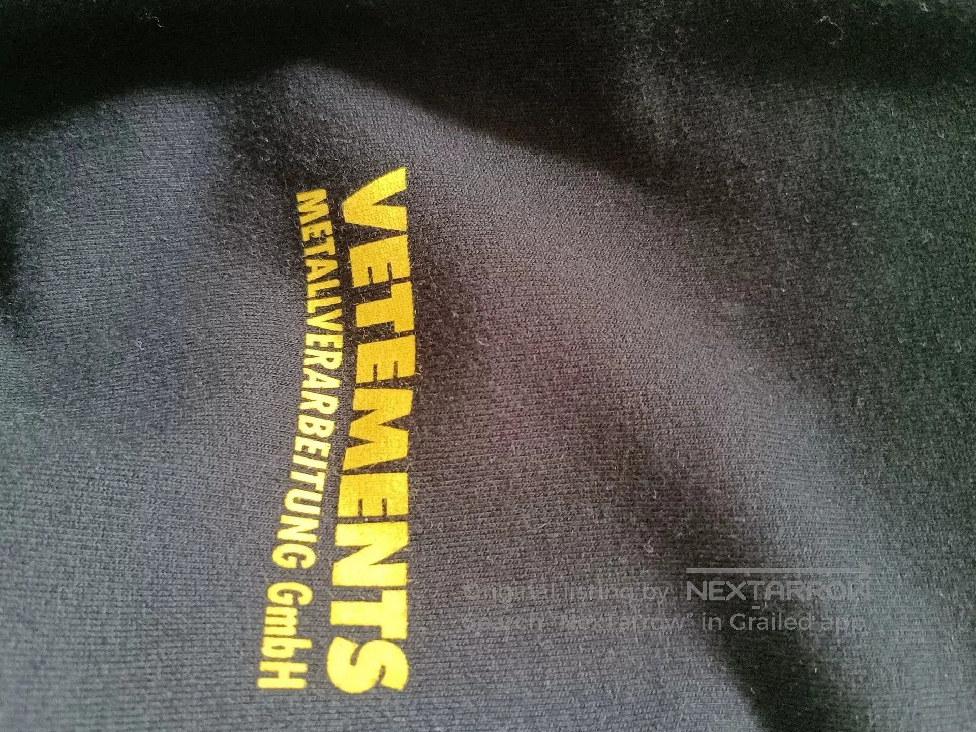Vetements Vetements Back Letter Zip Hoodie. Size US XXL / EU 58 / 5 - 4 Thumbnail