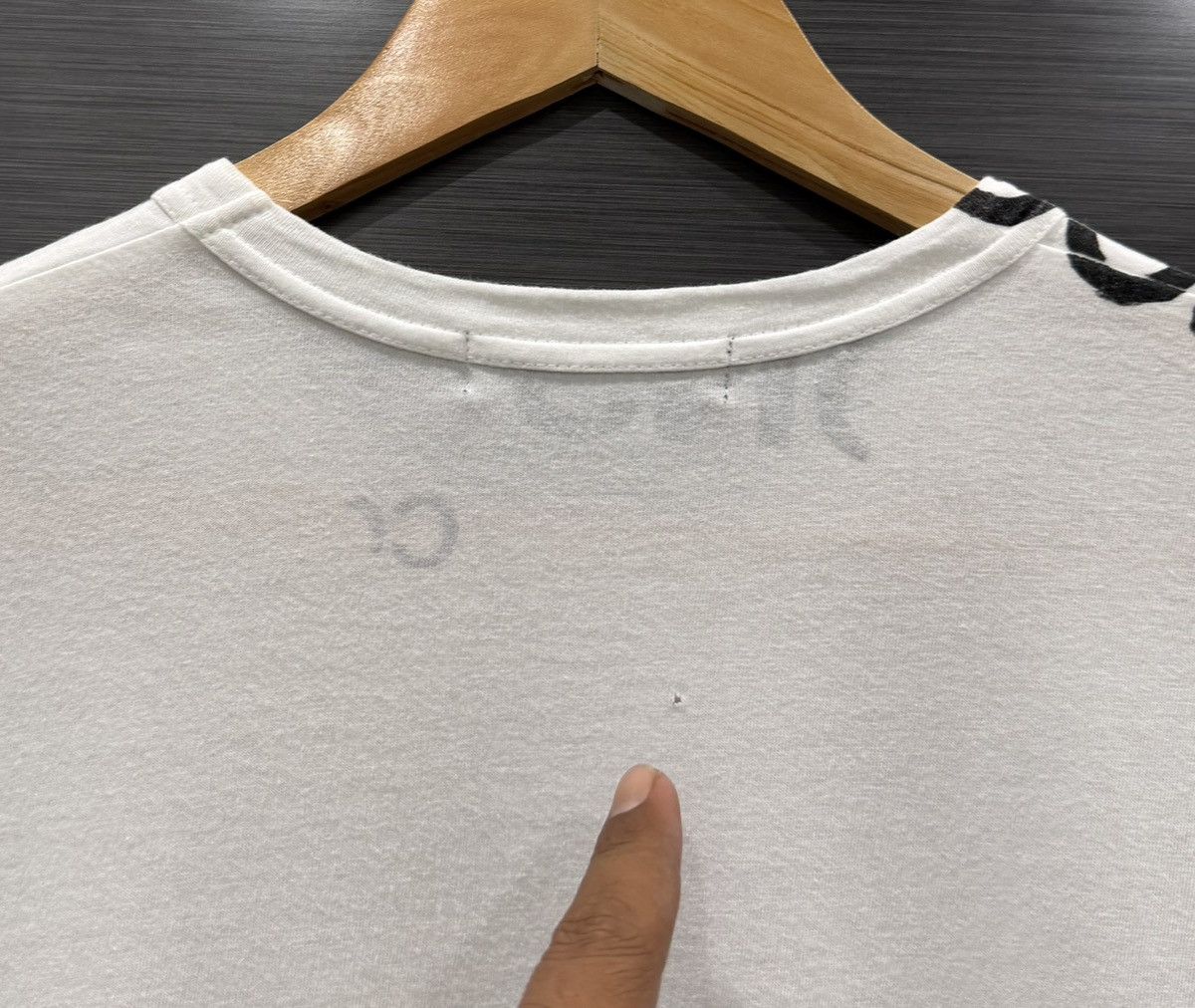 Comme des Garcons Homme AD2006 Comme des Garçons Homme All Over Logo Print T-Shirt Size US M / EU 48-50 / 2 - 7 Thumbnail