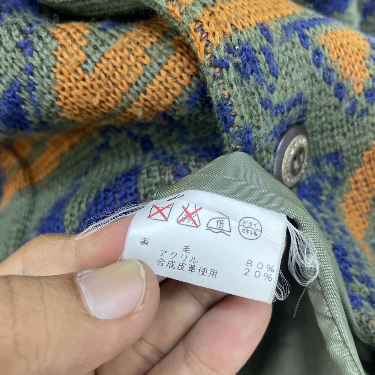 Aran Isles Knitwear × Native 💥Made In Japan Virgo Knit Jacket Native Style Jacket Size US M / EU 48-50 / 2 - 7 Thumbnail