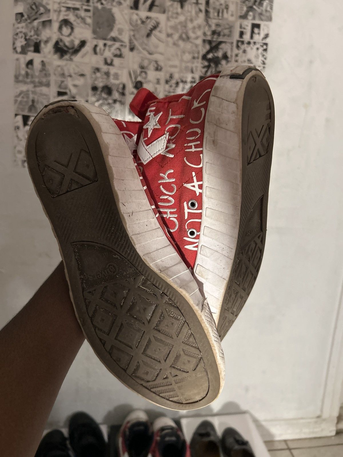 Converse × Original Chuck Converse Not a Chuck Paint Drip Size US 9 / EU 42 - 3 Thumbnail