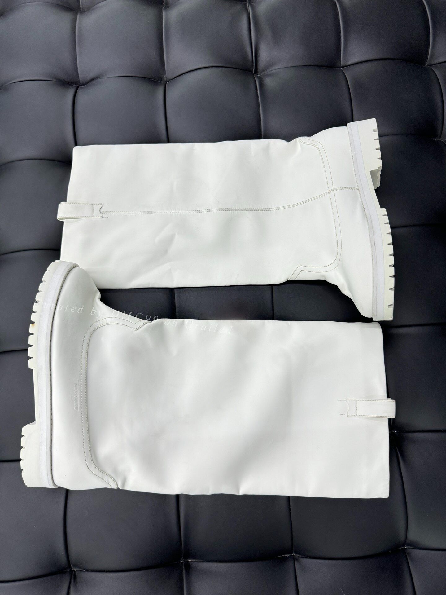 Anonymous Club Anonymous Club Runway Wide Boots White Size US 10 / EU 43 - 1 Thumbnail