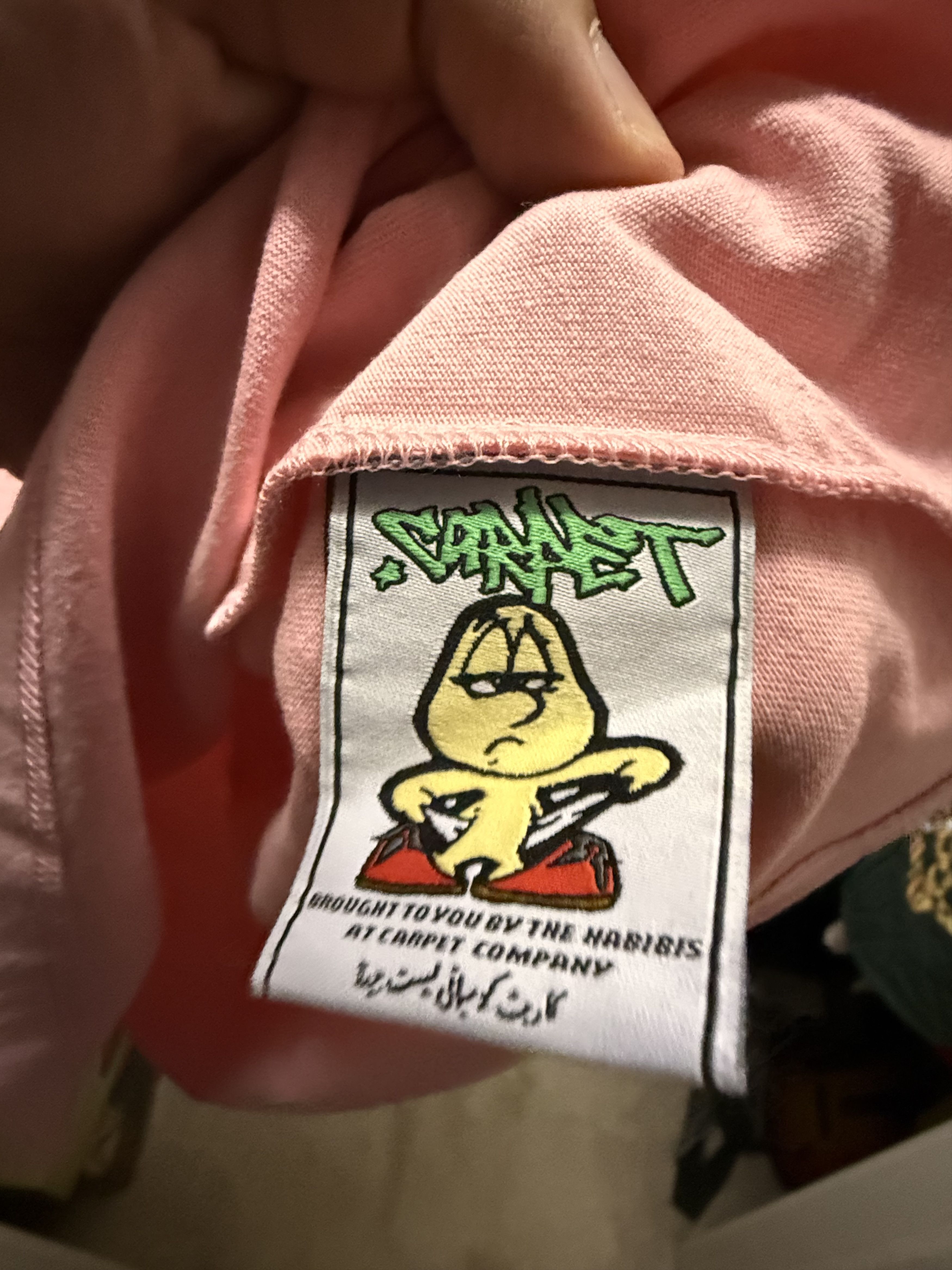 Carpet Company JUST DROPPED Carpet Company Pink Sleepwalker Tee SS25 Size L Size US L / EU 52-54 / 3 - 3 Thumbnail
