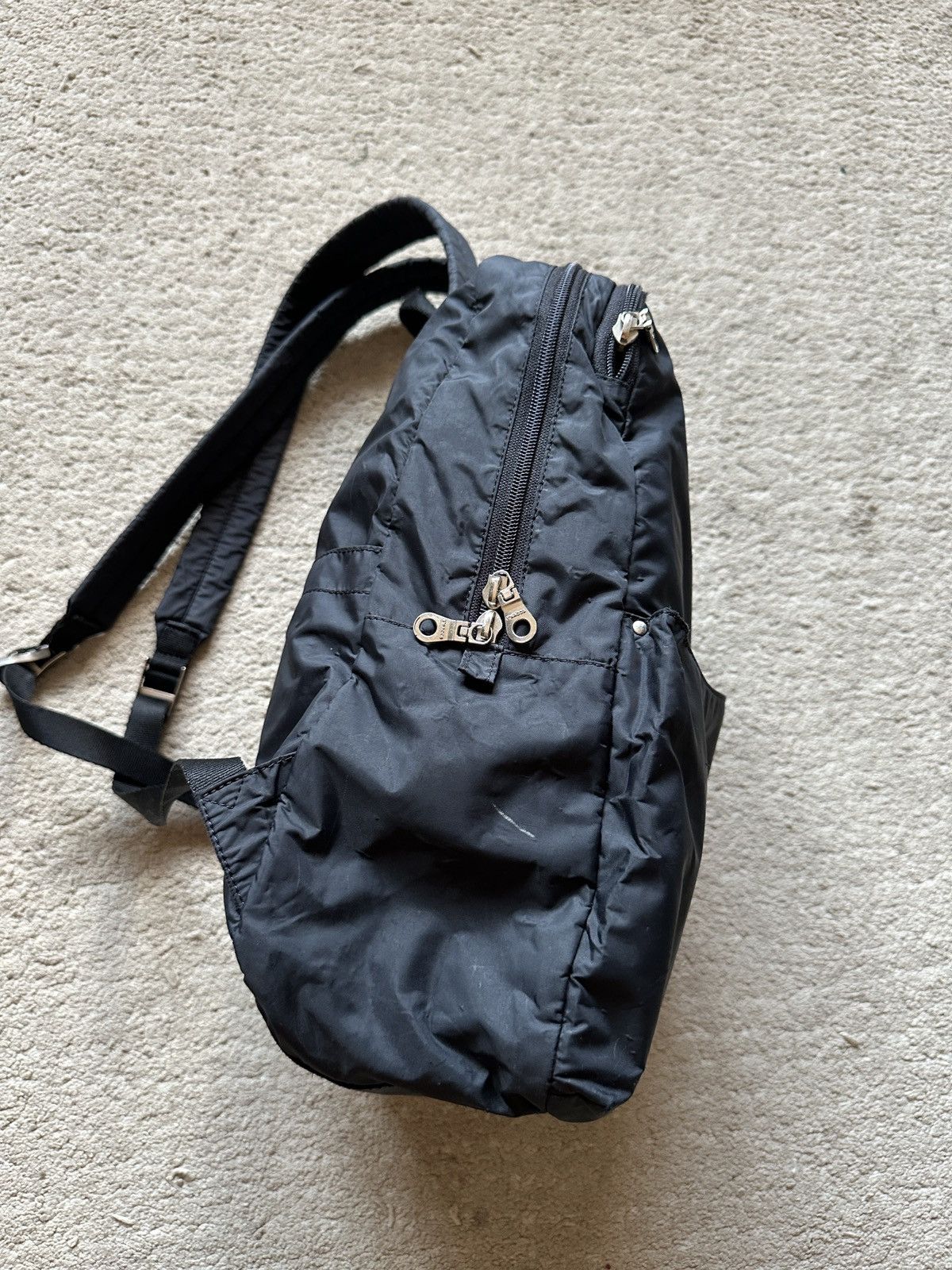 Yohji Yamamoto 2000s Yohji Yamamoto Y’saccs Nylon Backpack Size ONE SIZE - 6 Thumbnail