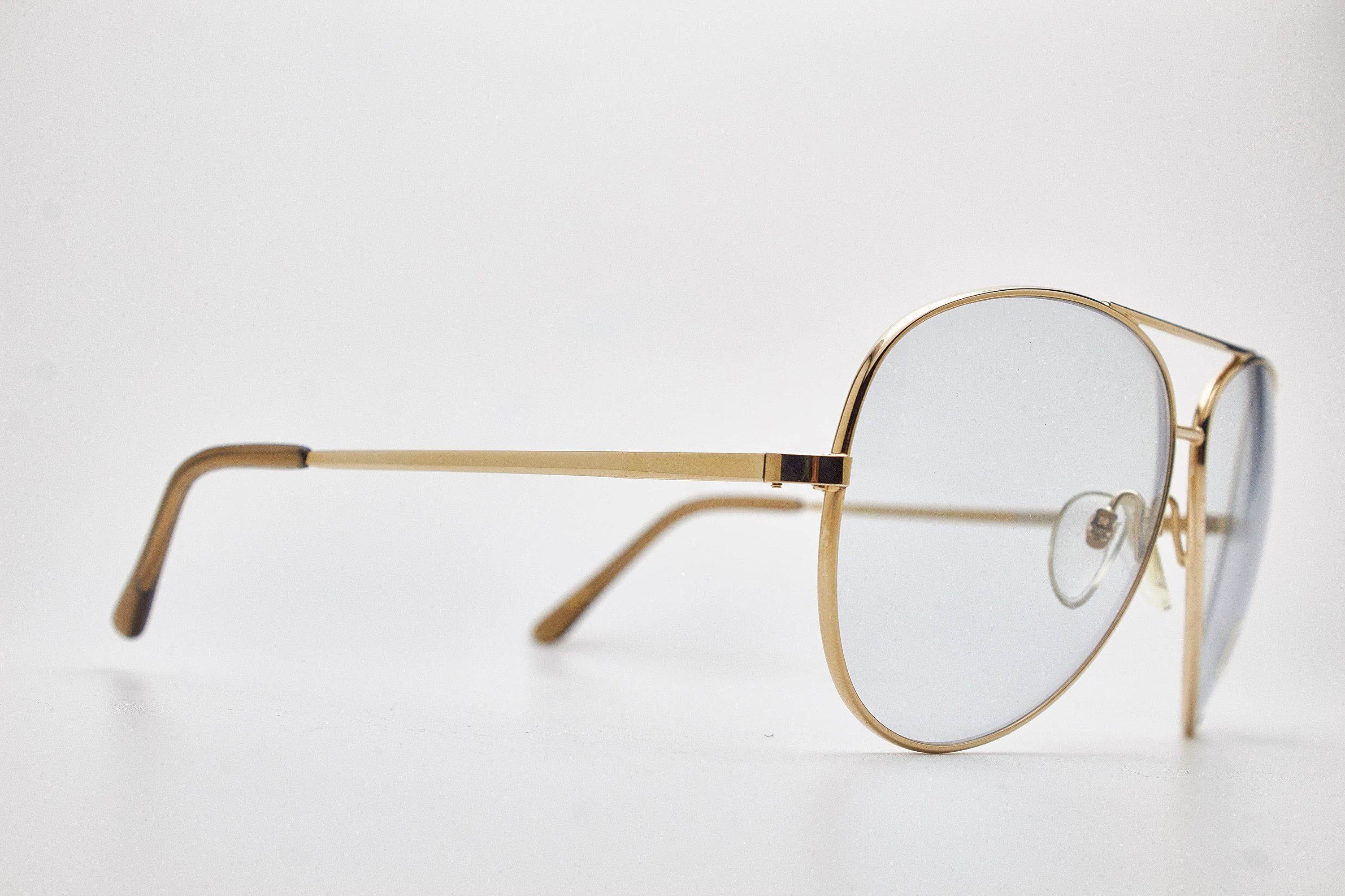 Serengeti SERENGETI quiet luxury 80s oversized gold thin metal specs Size ONE SIZE - 6 Thumbnail
