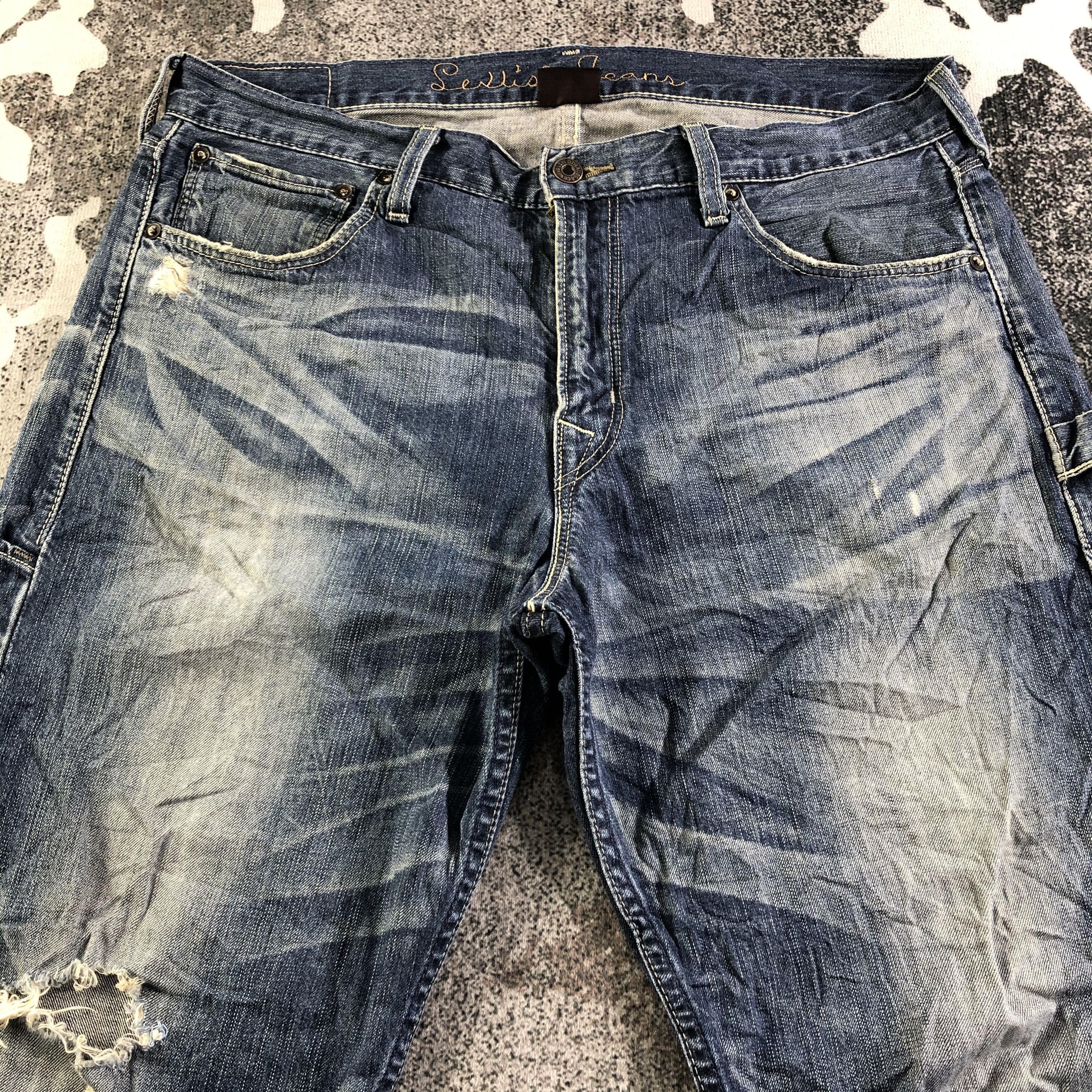 Levi's Vintage Levis 203 Jeans Carpenter Denim KJ3015 Size US 34 / EU 50 - 3 Thumbnail