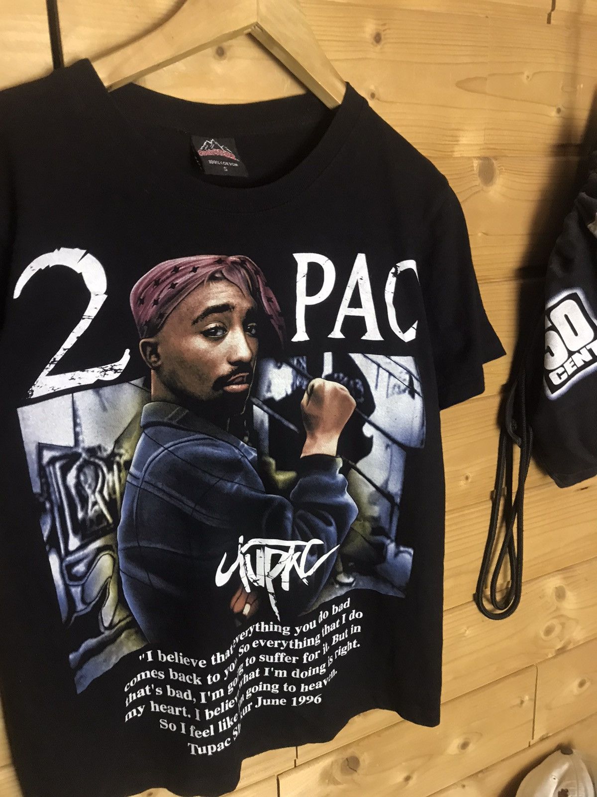 Rap Tees Vintage 2pac short t-shirt Size US S / EU 44-46 / 1 - 4 Thumbnail
