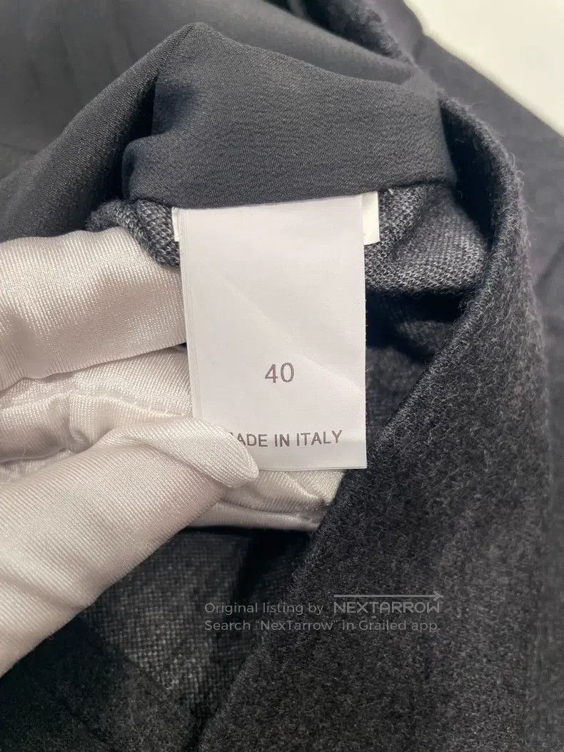 Brunello Cucinelli Brunello Cucinelli Black Gray New Wool Suit Jacket Size XS / US 0-2 / IT 36-38 - 4 Thumbnail