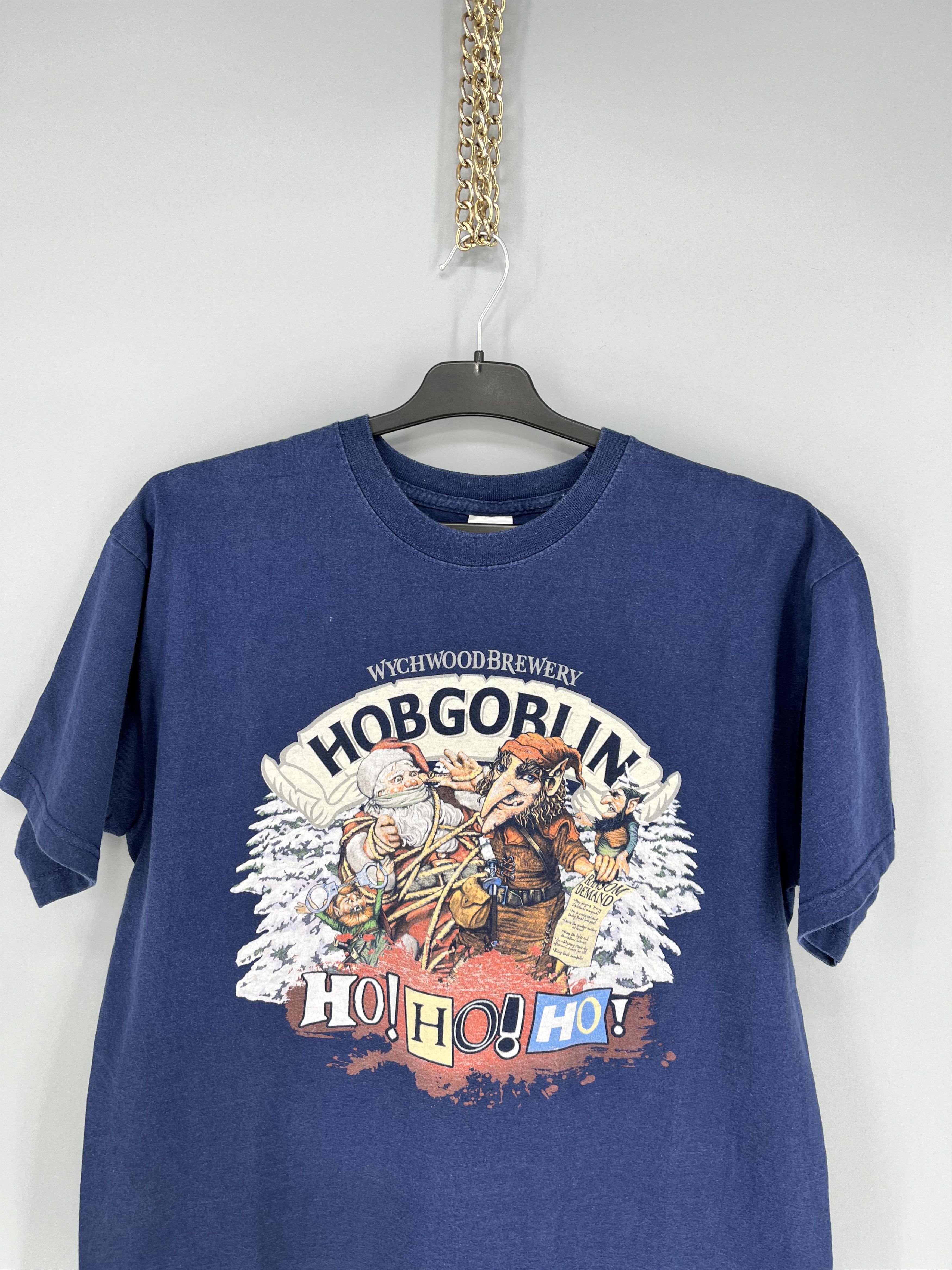 Vintage Vintage 90s Wychwood Brewery Hobgoblin T-shirt Men’s Size L Size US L / EU 52-54 / 3 - 6 Thumbnail