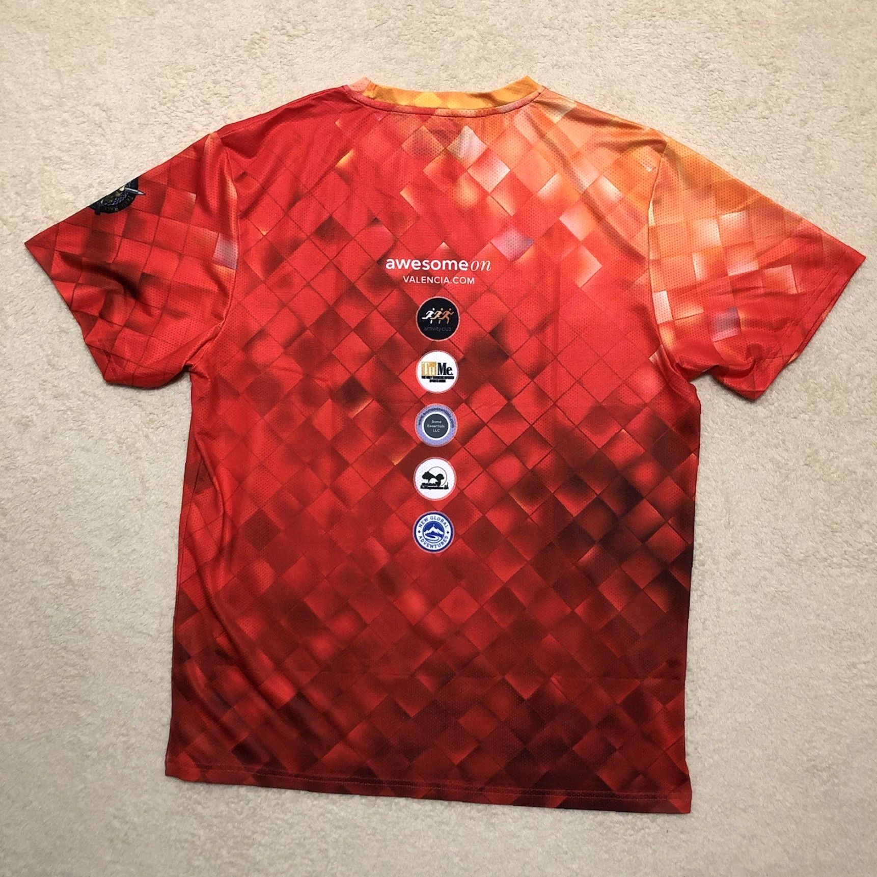 Vintage Valencia Trail Race 2018 Runner Shirt Mens Size XXL Sublimated Lightweight Size US XXL / EU 58 / 5 - 5 Thumbnail