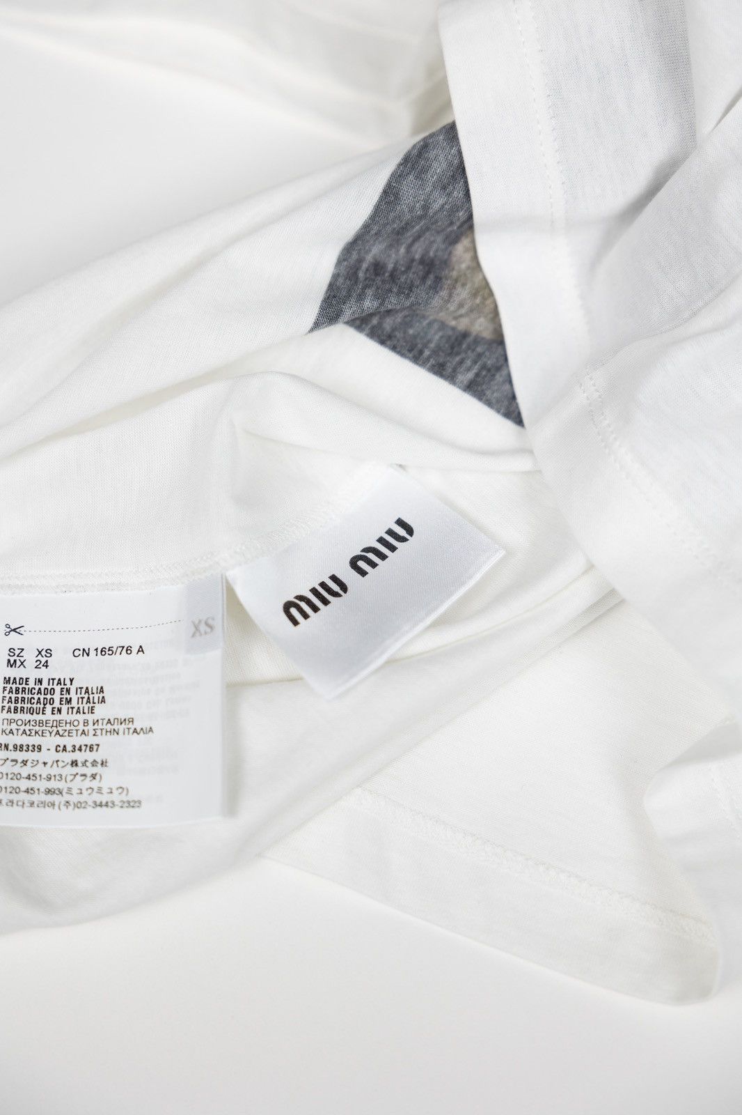 Miu Miu Miu Miu Women’s Tales #8 Tee Size XS / US 0-2 / IT 36-38 - 7 Thumbnail