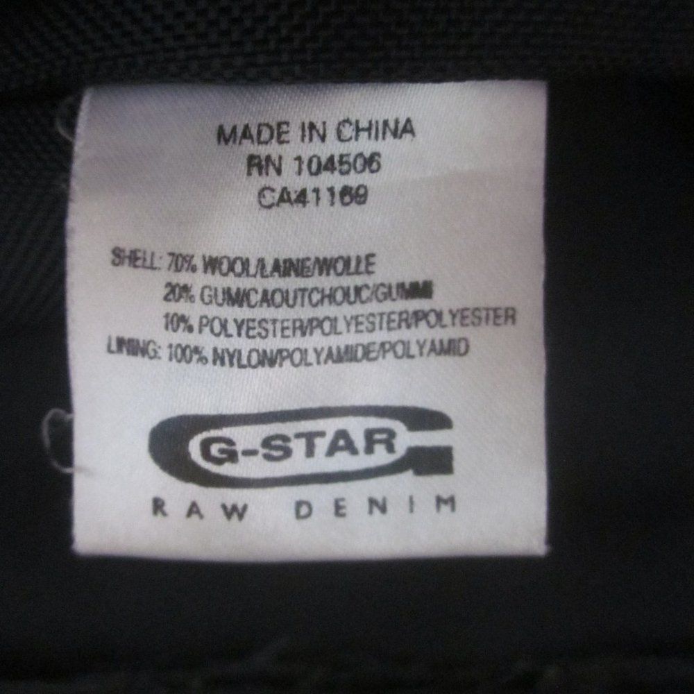 G-Star G-Star Dark Blue Wool Denim Pea Coat Size M Size M / US 6-8 / IT 42-44 - 12 Thumbnail