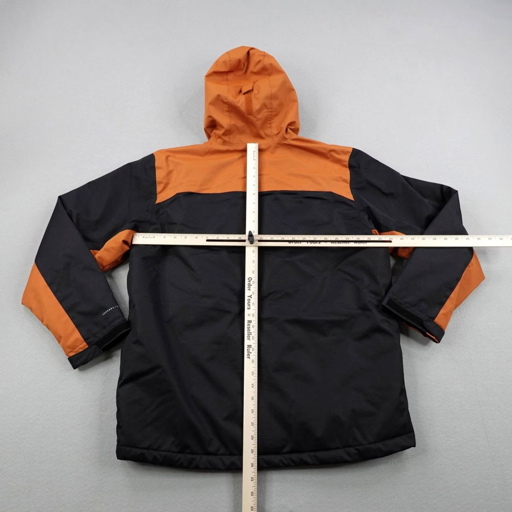 Vintage Columbia Mens Large Black Jacket Tipton Peak II Insulated Omni Heat Warm Copper Size US L / EU 52-54 / 3 - 4 Thumbnail